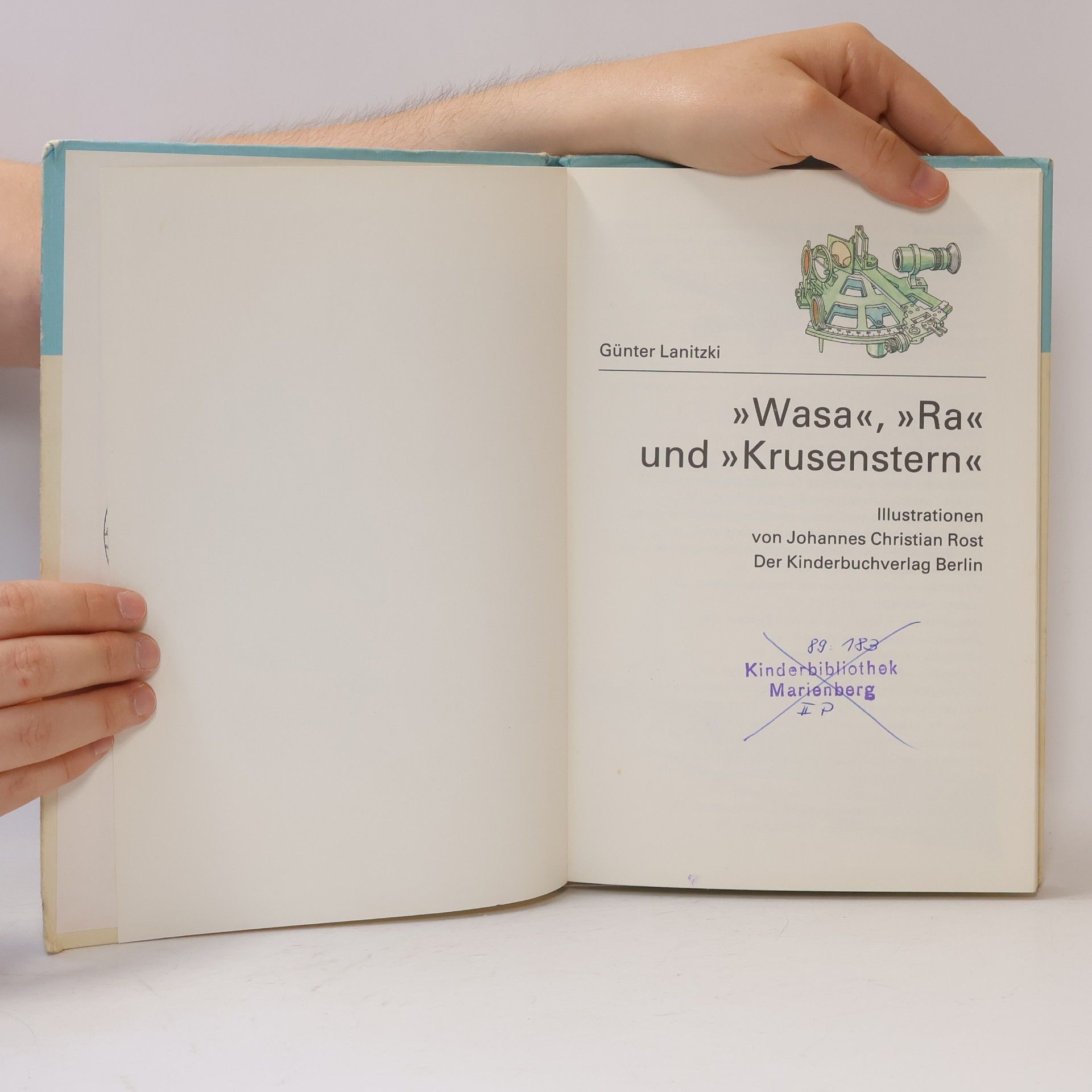 Günter Lanitzki "Wasa", "Ra" und "Krusenstern"