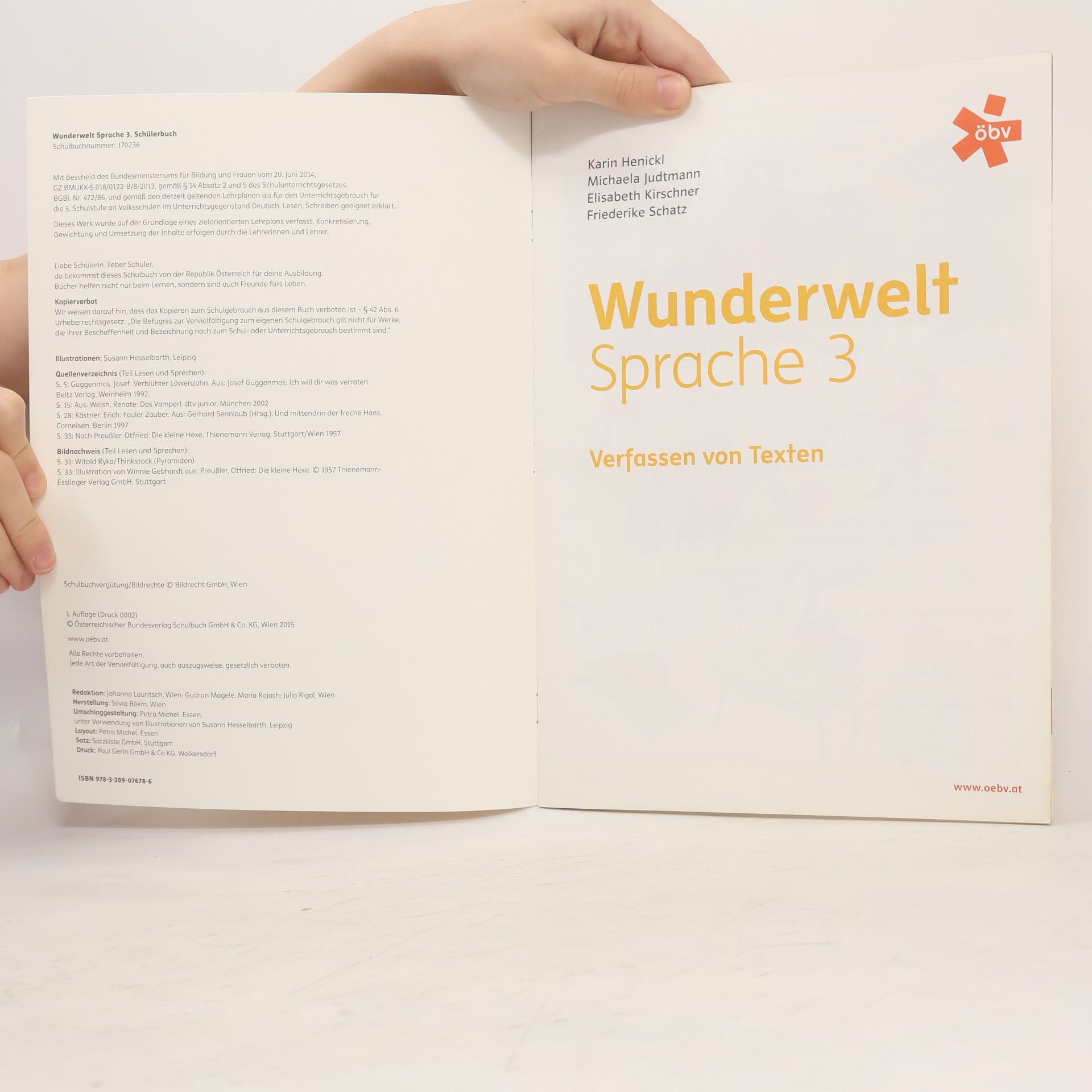 Autorenkollektiv Wunderwelt Sprache 3