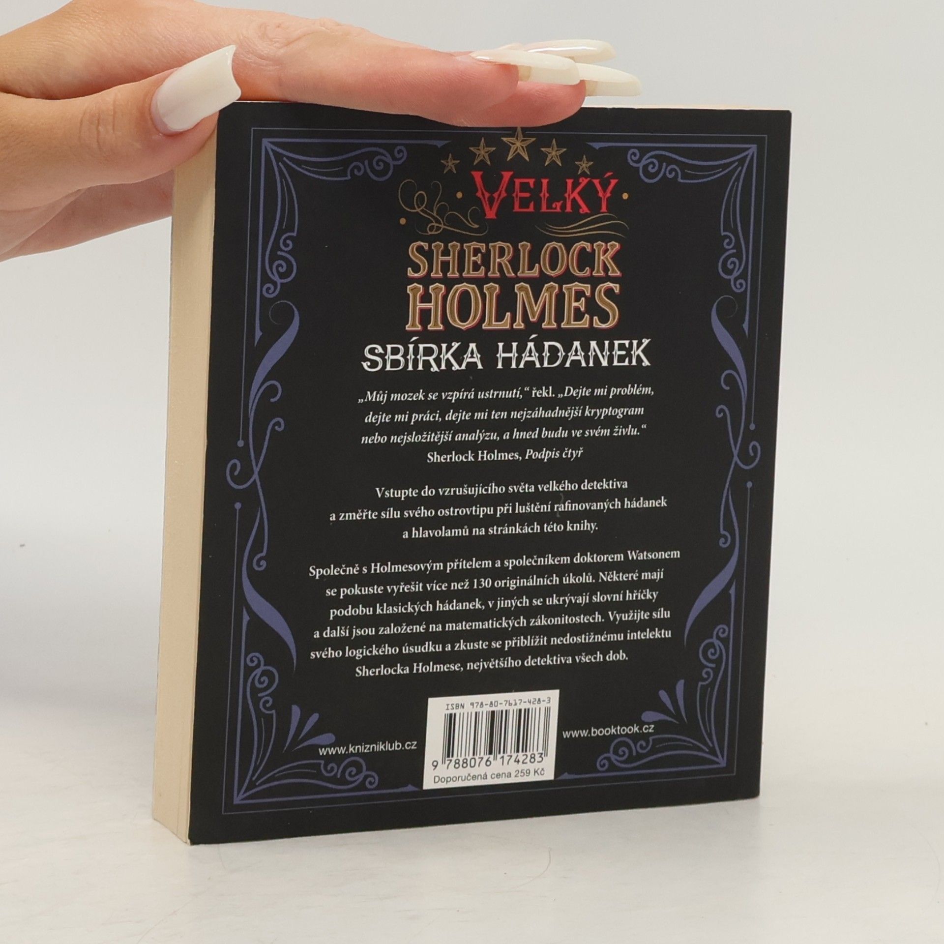 Gareth Moore Velký Sherlock Holmes. Sbírka hádanek inspirovaná největším detektivem všech dob