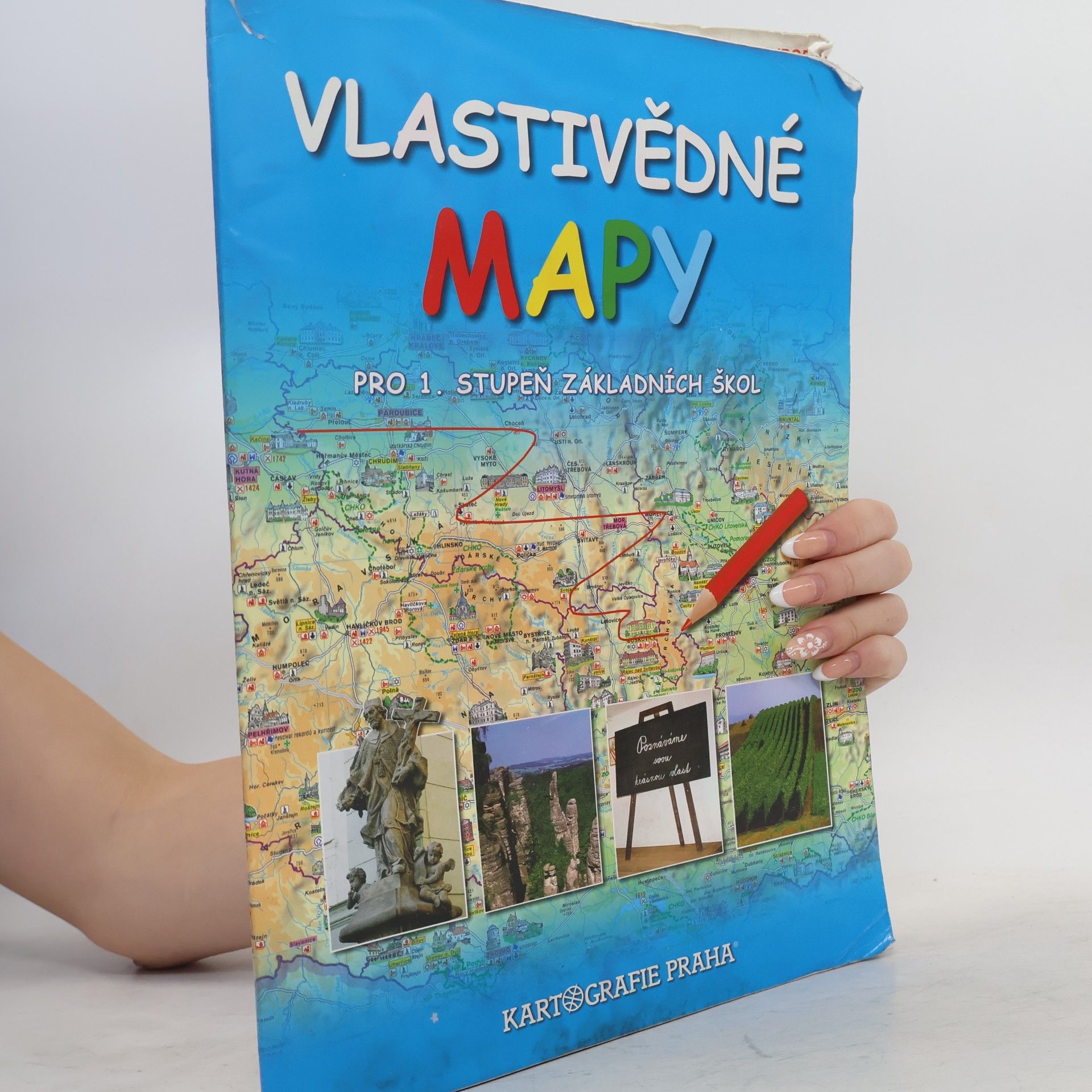 Pavel Zahajský Vlastivědné mapy pro 1. stupeň základních škol