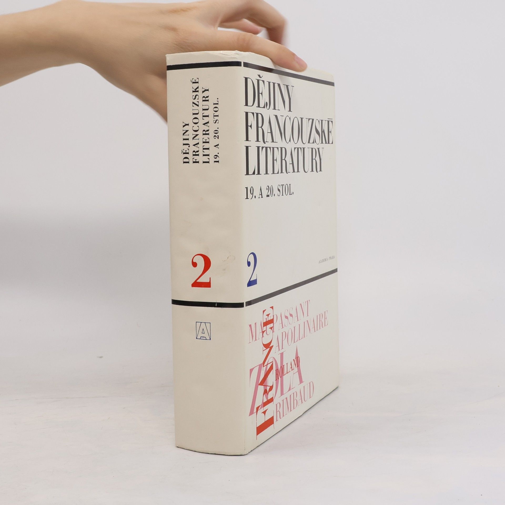 Kolektiv autorů Dějiny francouzské literatury 19. a 20. století 2.díl