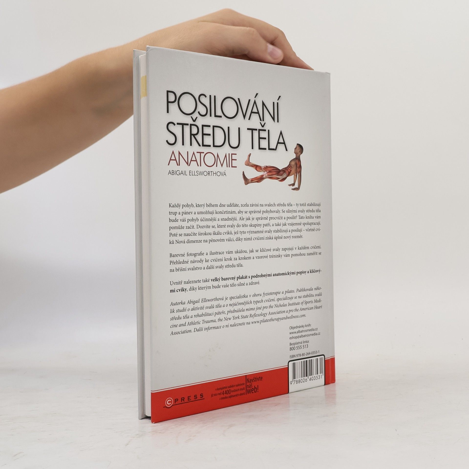 Abby Ellsworth Posilování středu těla - anatomie