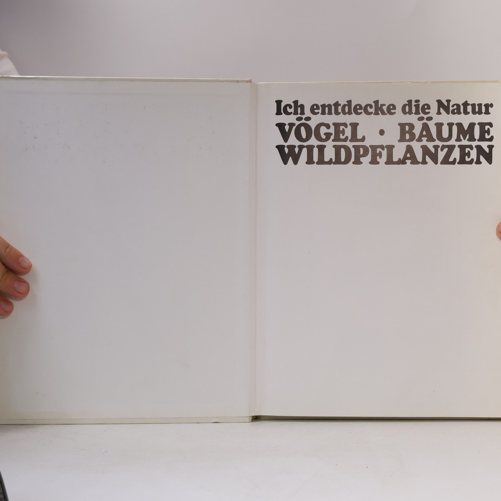 Various authors Ich entdecke die Natur. Vögel, Bäume, Wildpflanzen