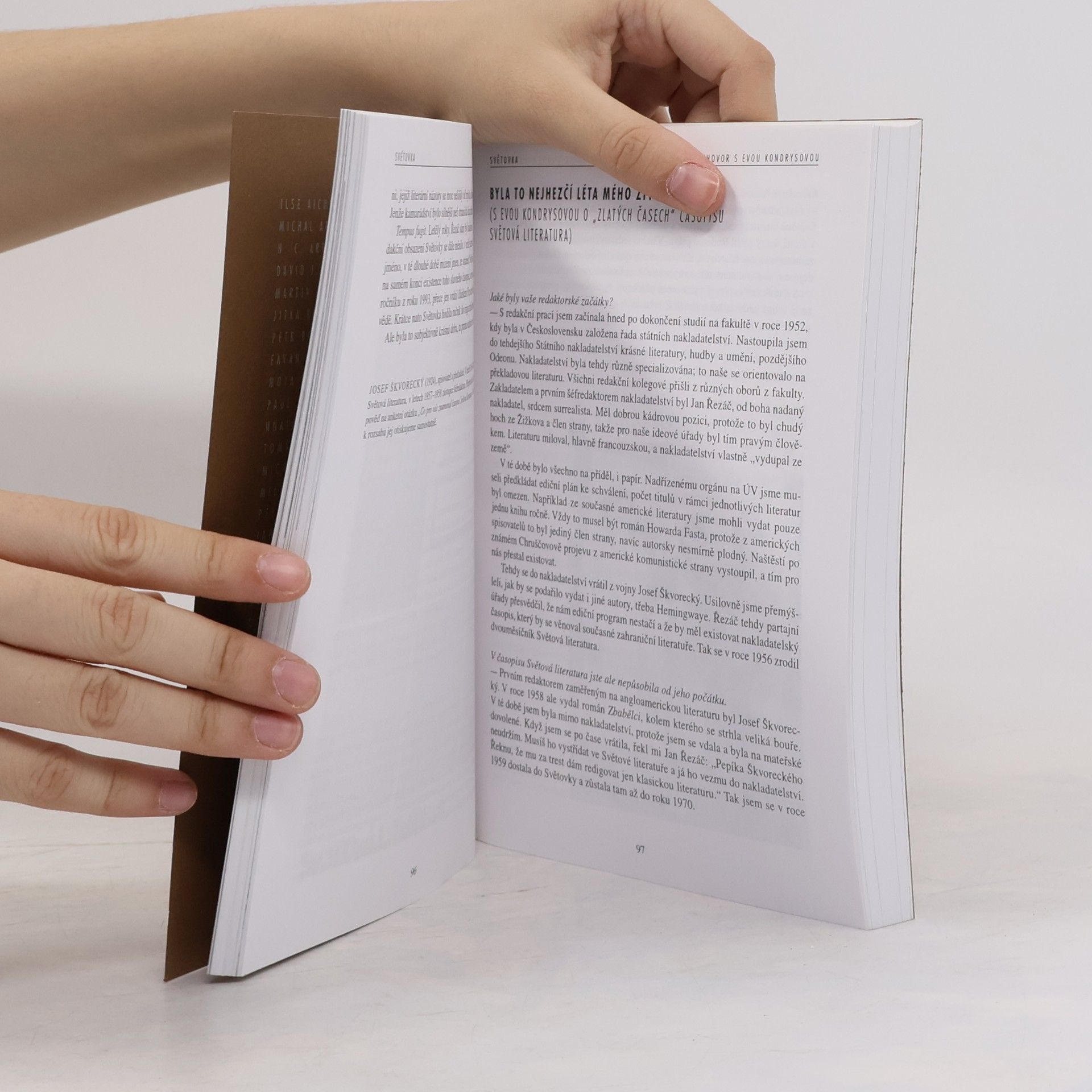 Autorenkollektiv Souvislosti. Revue pro literaturu a kulturu 1-2/2003