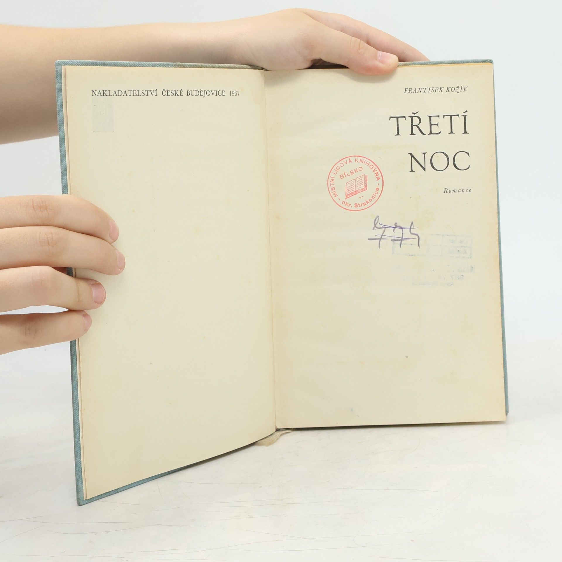 František Kožík Třetí noc