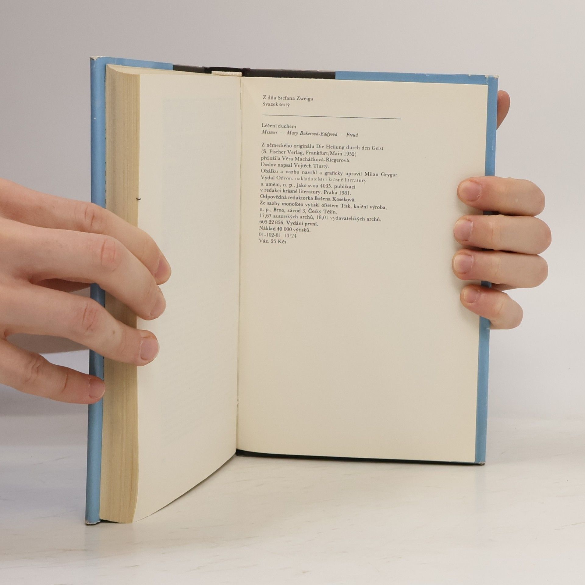 Stefan Zweig Léčení duchem