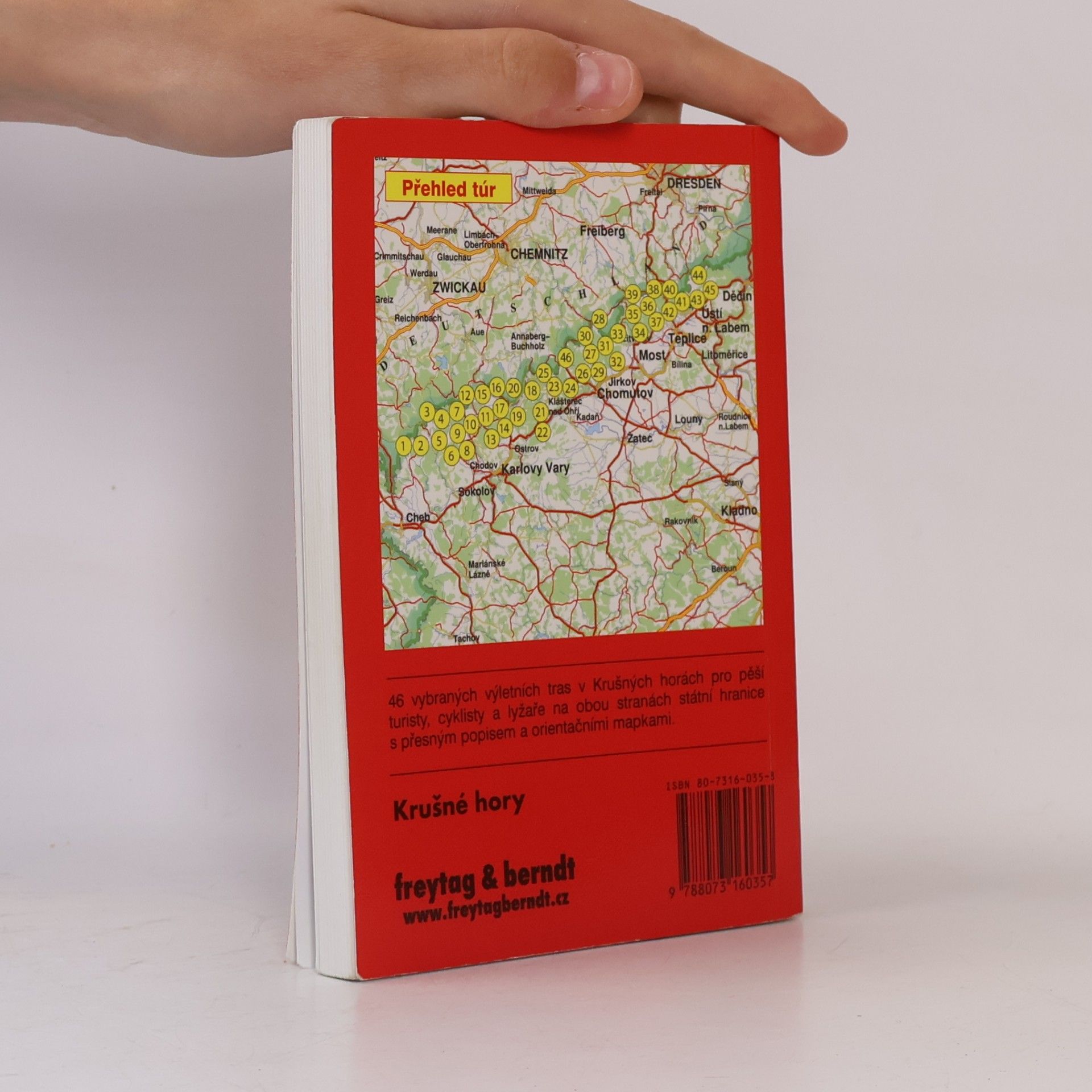 Stanislav Wieser Krušné hory - Nejkrásnější turistické trasy