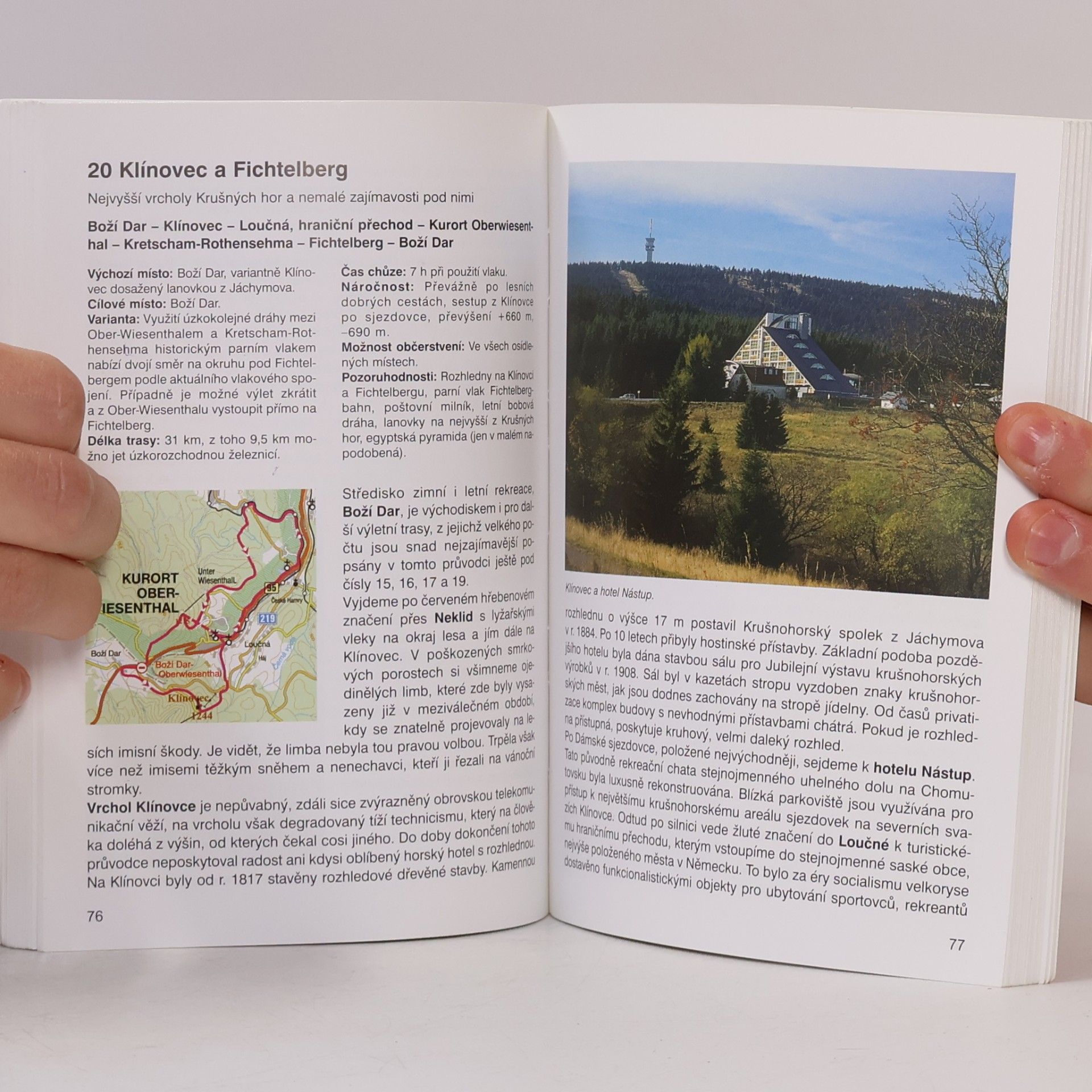 Stanislav Wieser Krušné hory - Nejkrásnější turistické trasy