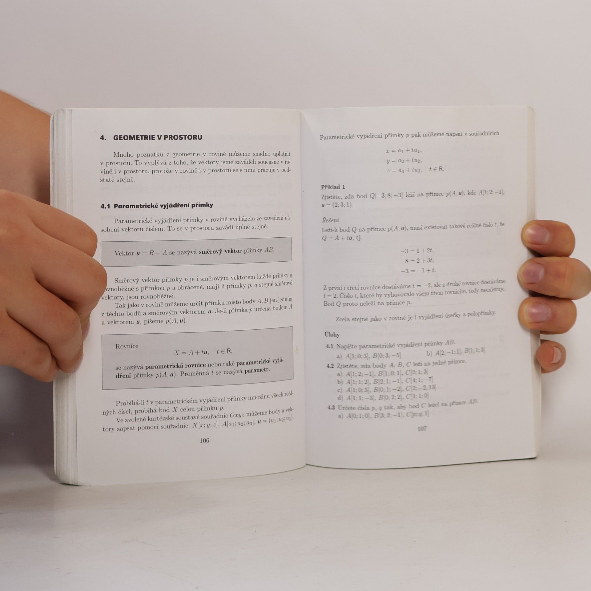 Leo Boček Matematika pro gymnázia. Analytická geometrie