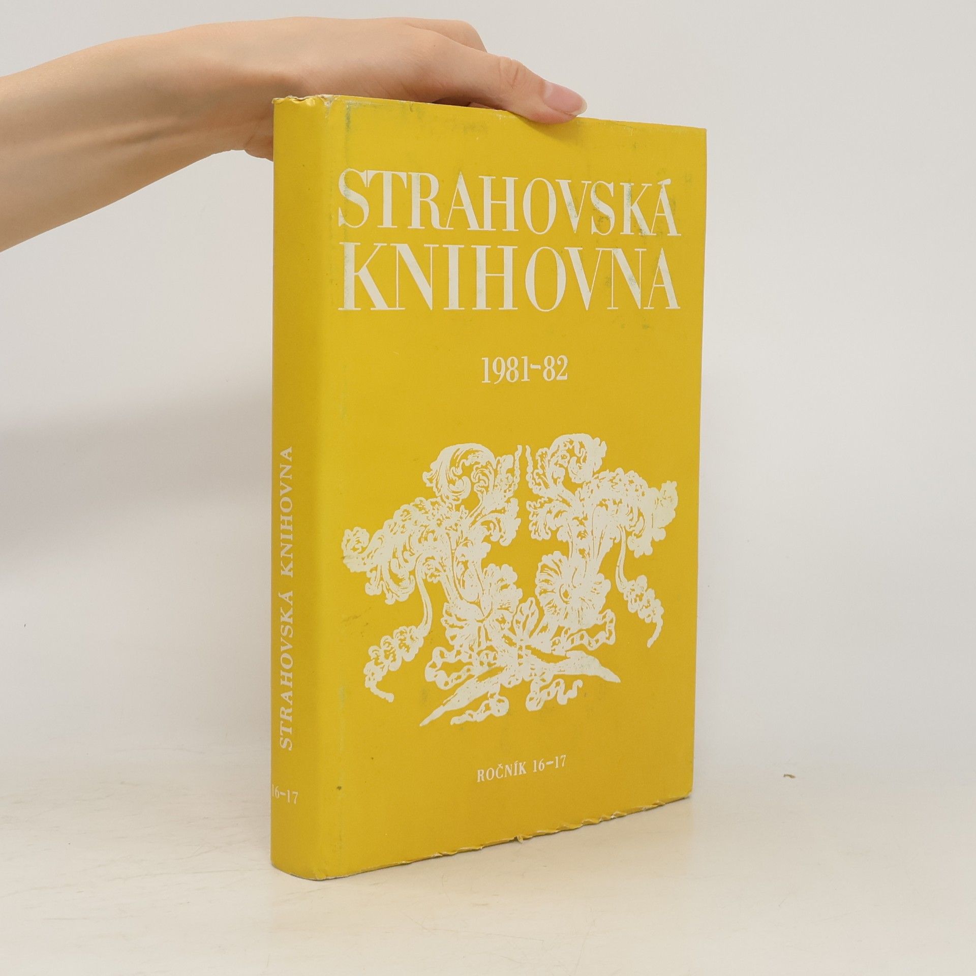 Pravoslav Kniedl Strahovská knihovna 1981-82 : Sborník Památníku národního písemnictvví : Ročník 16-17