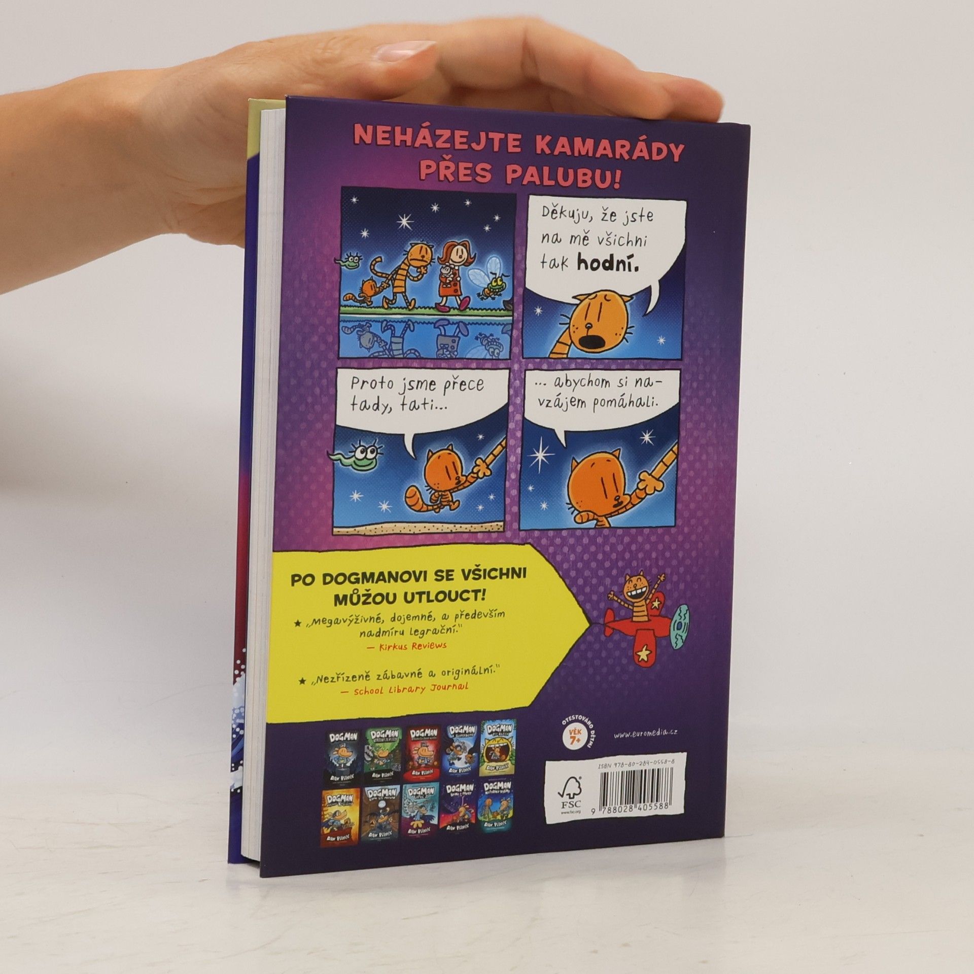 Dav Pilkey Dogman : dvacer tisíc blech pod mořem