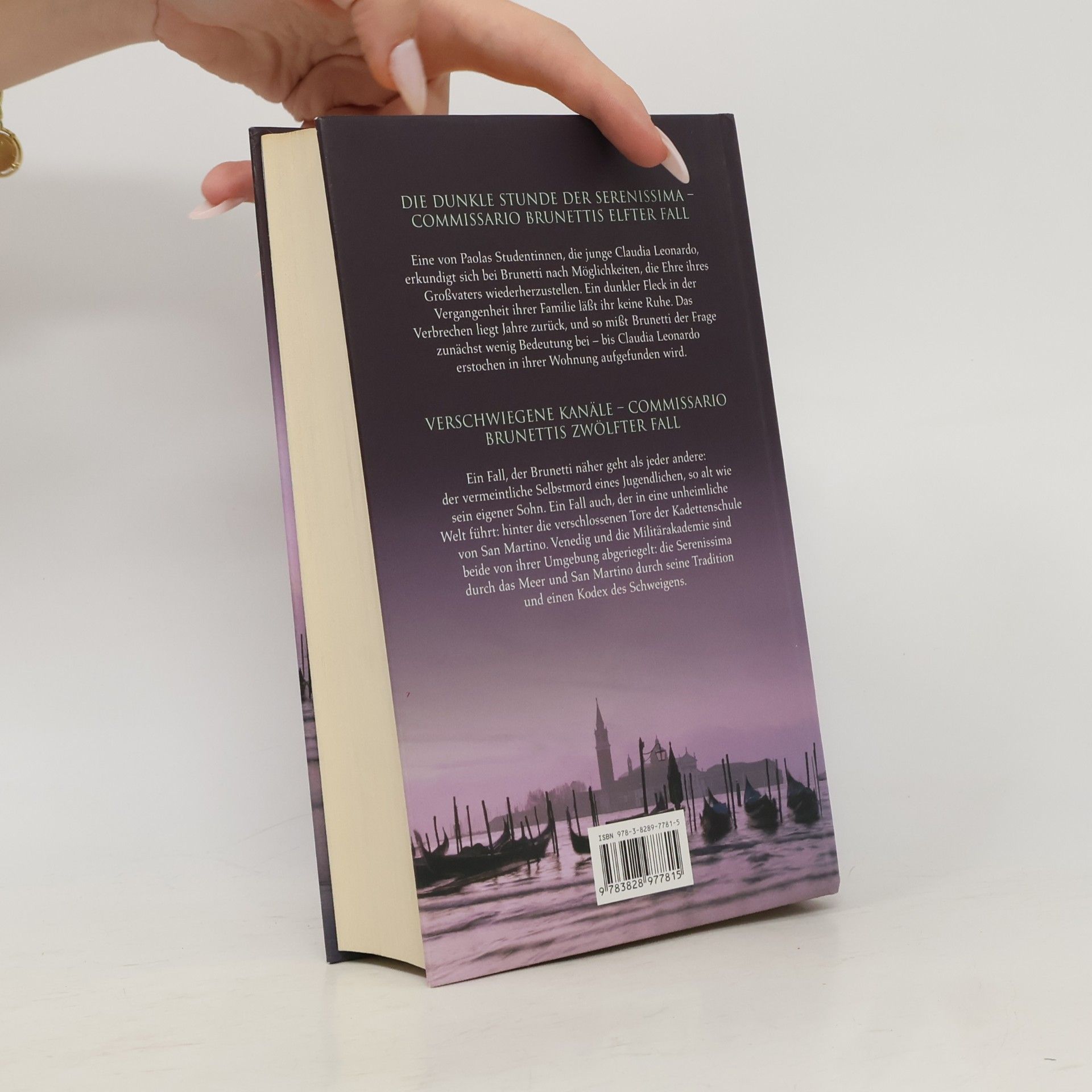 Donna Leon Die dunkle Stunde der Serenissima