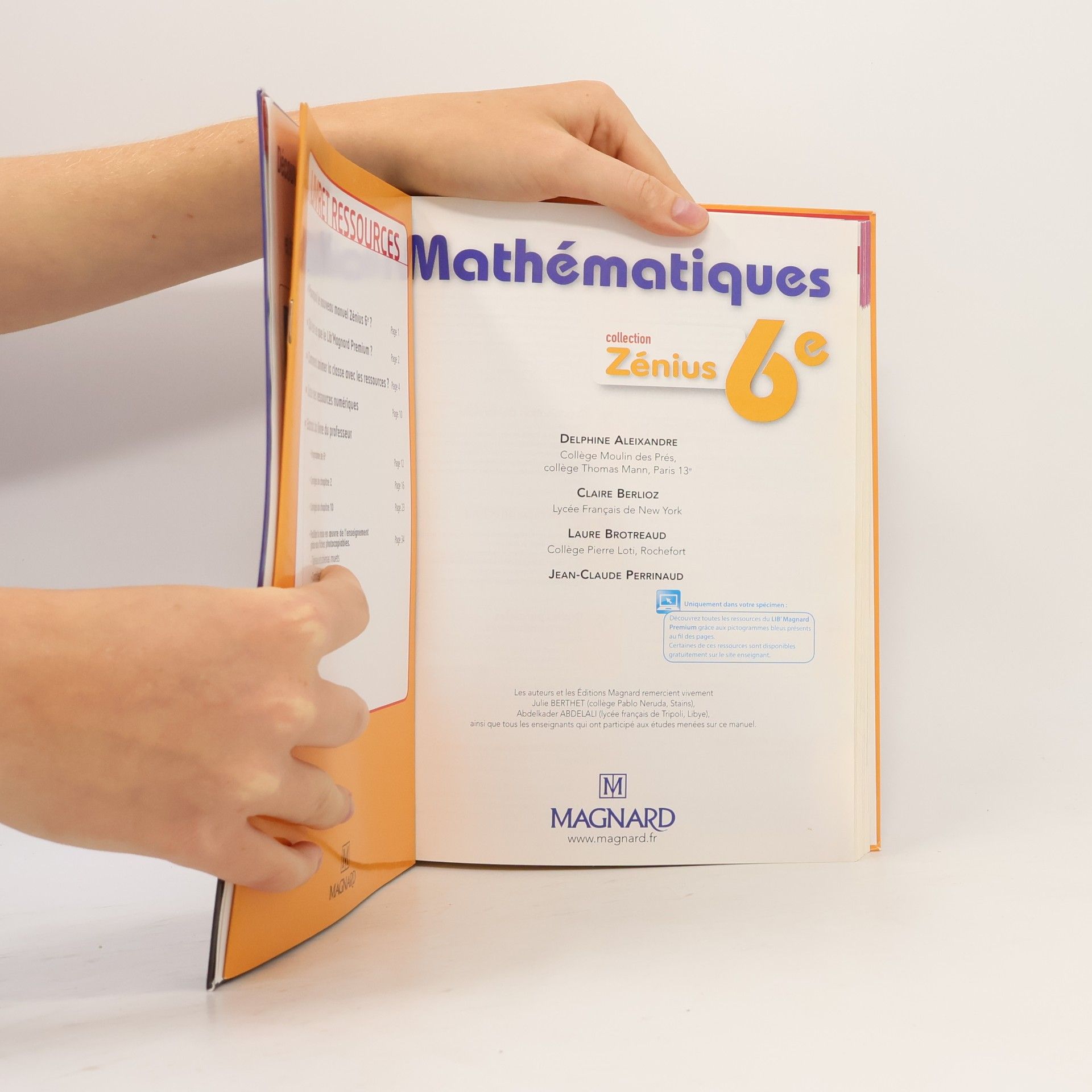 Mathématiques 6e : manuel élève - version enseignant