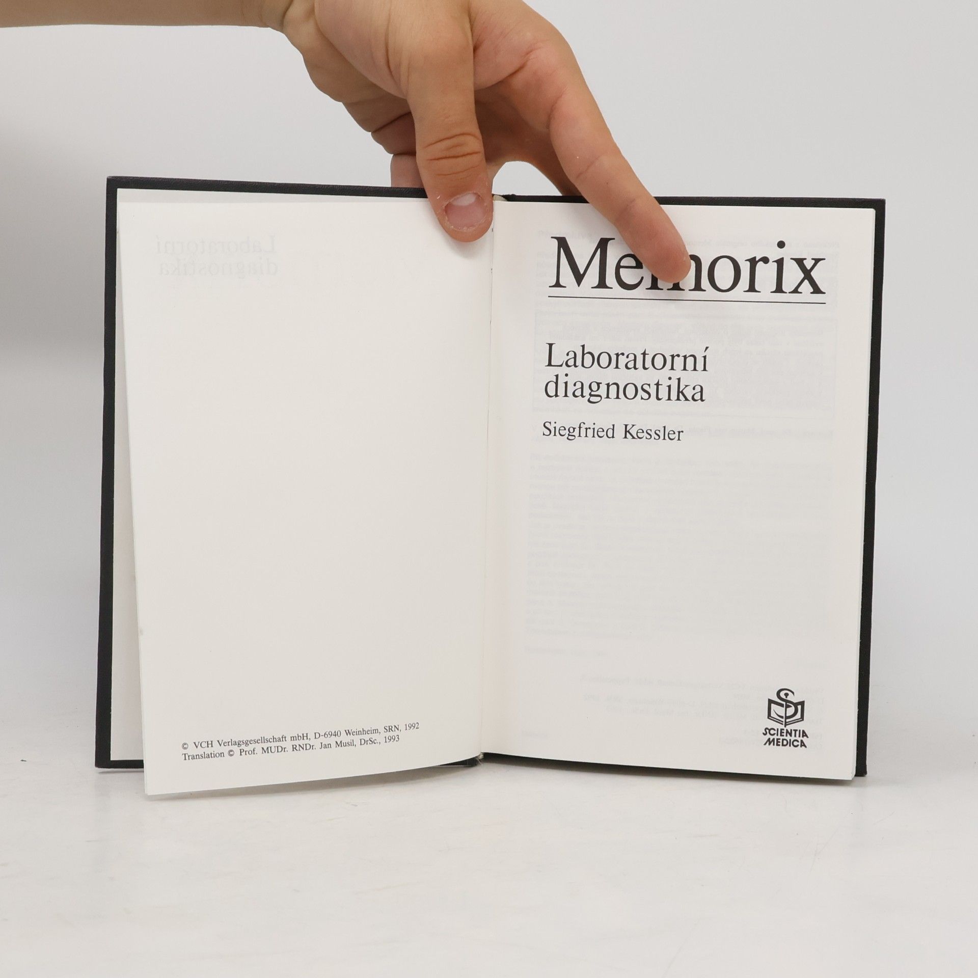 Siegfried Kessler Memorix. Laboratorní diagnostika