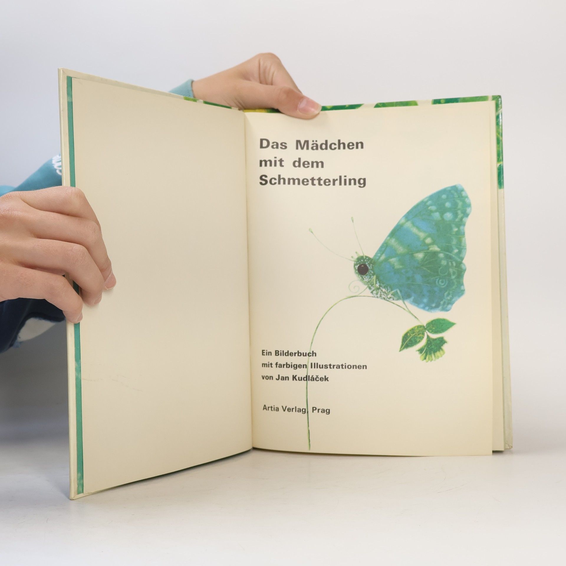 Jan Kudláček Das Mädchen mit dem Schmetterling