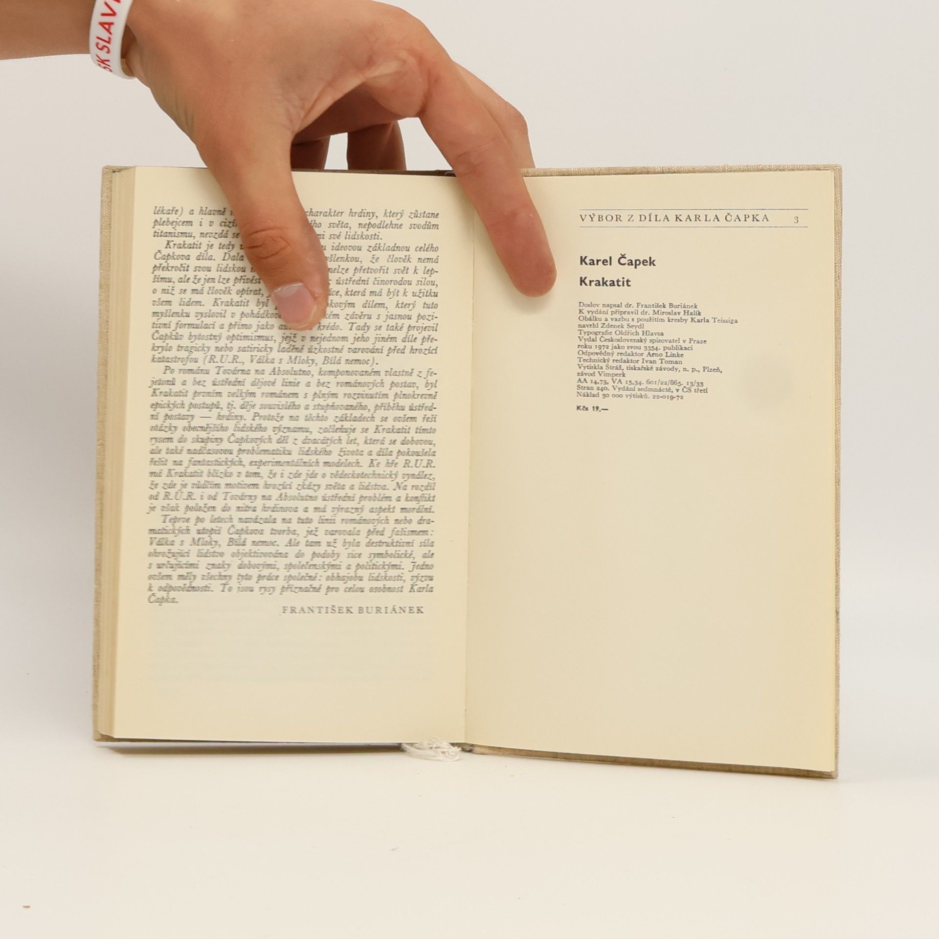 Karel Čapek Krakatit