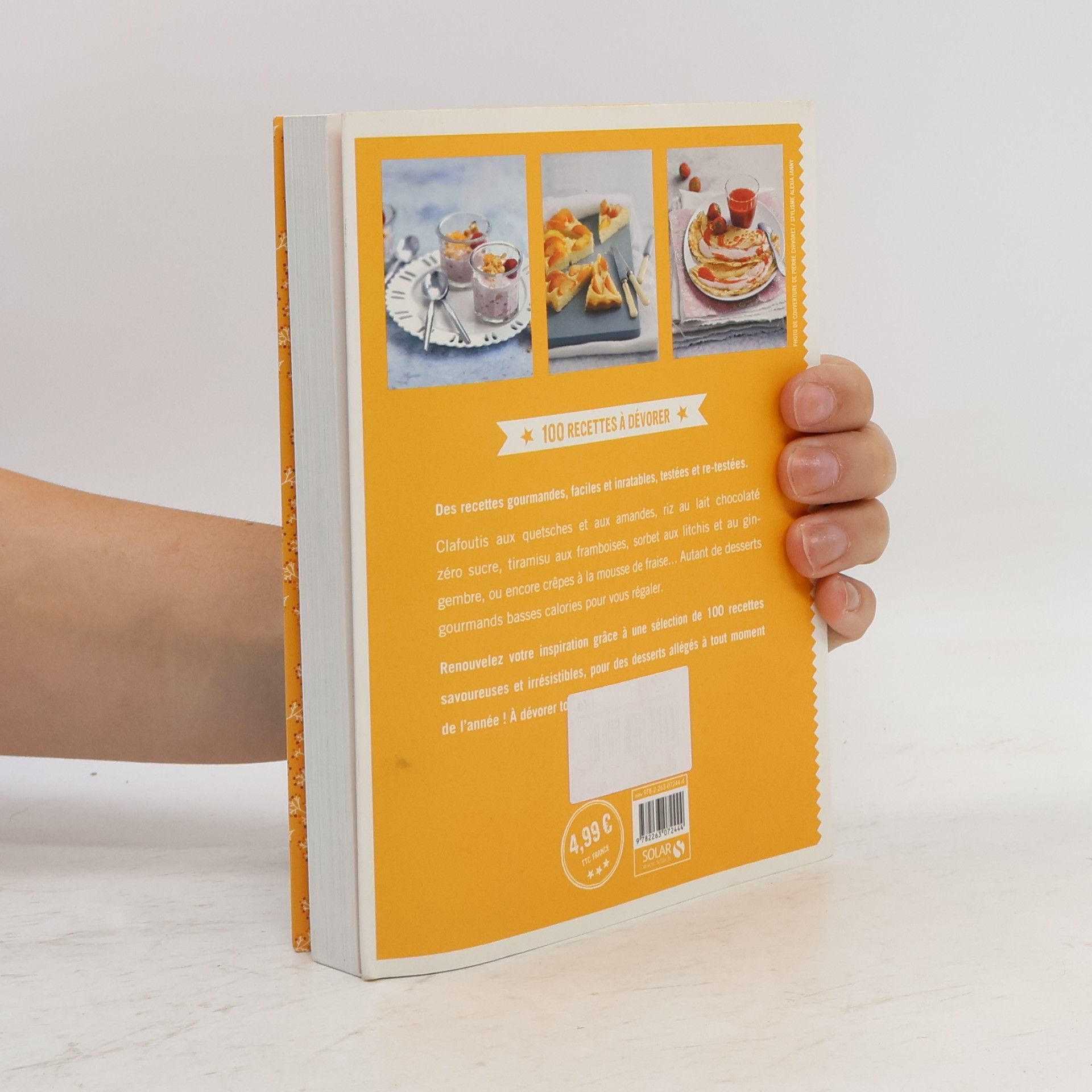 Collectif Desserts minceur pour les gourmands - 100 recettes à dévorer