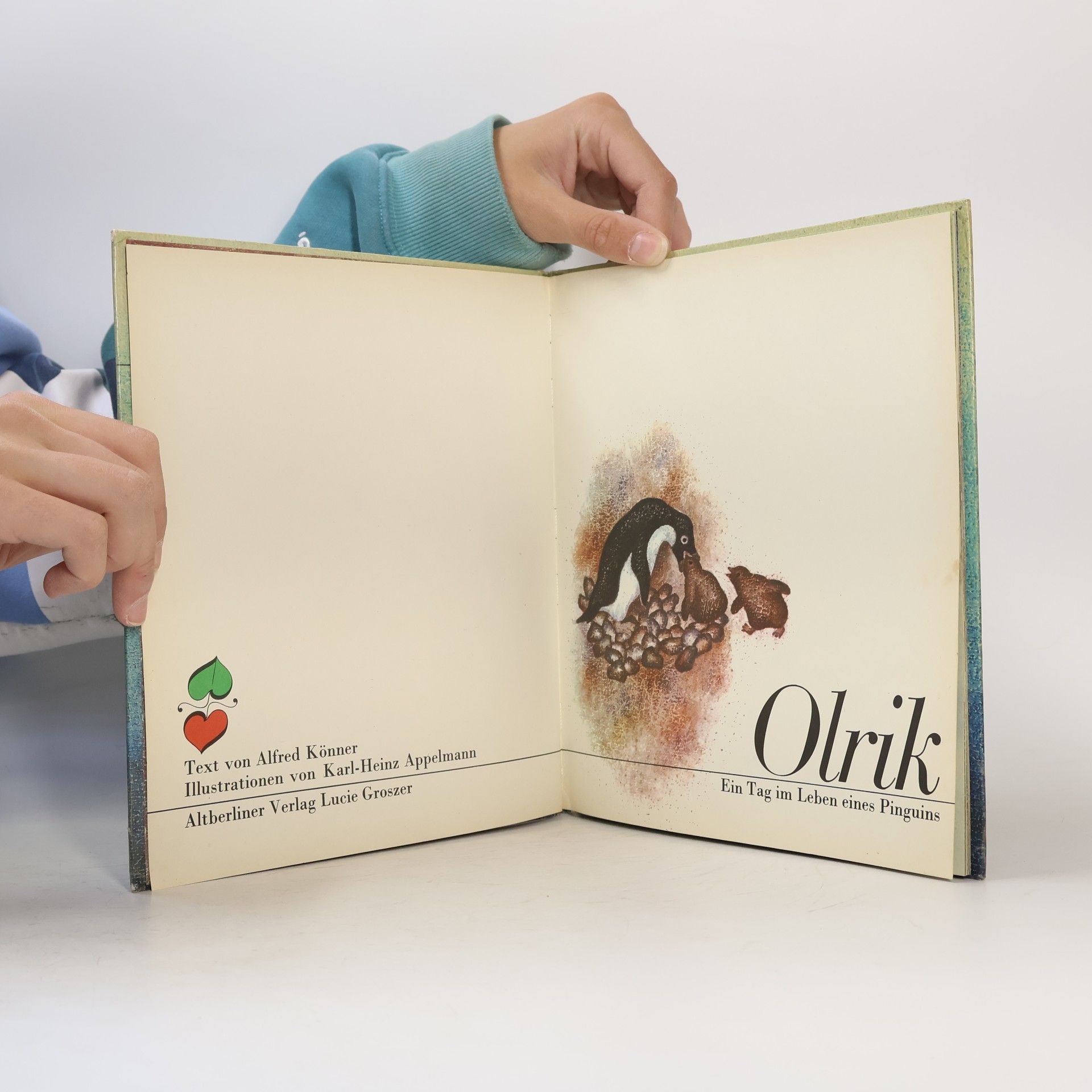 Kolektiv autorů Olrik. Ein Tag im Leben eines Pinguins