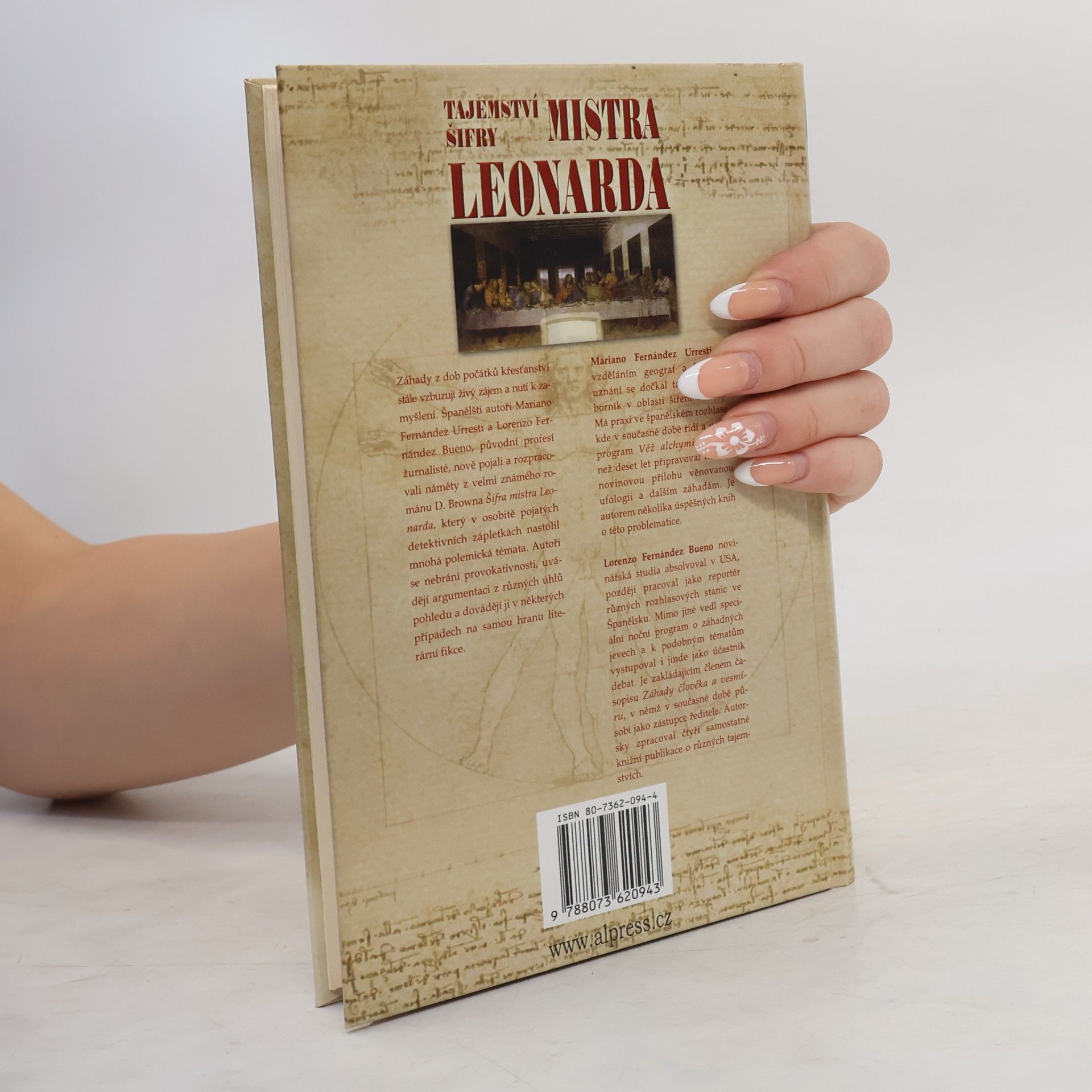 Mariano Fernández Urresti Tajemství šifry mistra Leonarda