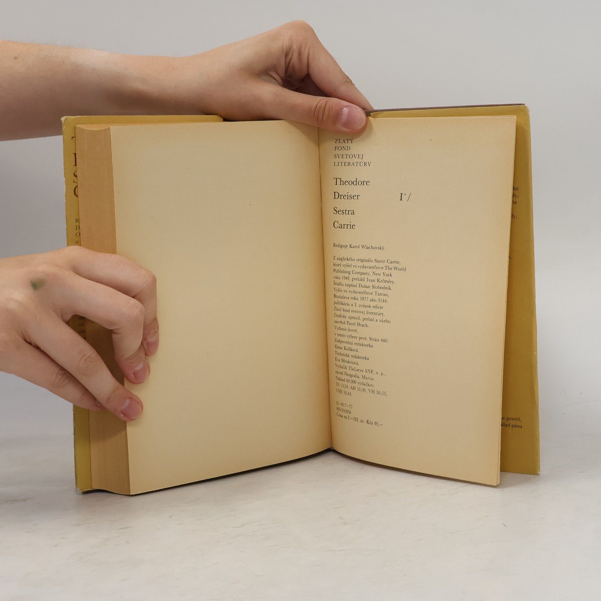 Theodore Dreiser Sestra Carrie