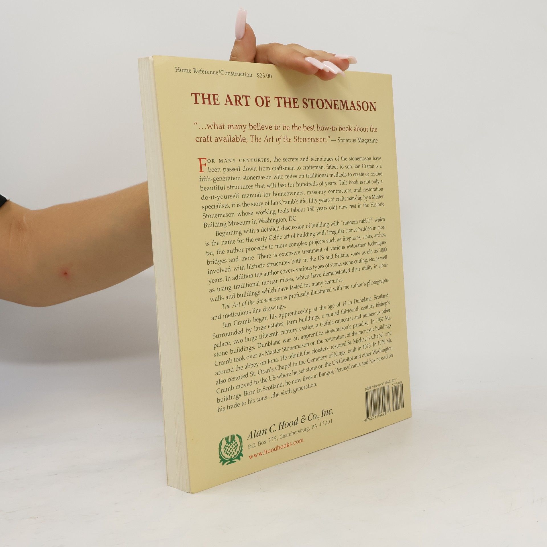 Ian Cramb The Art of the Stonemason
