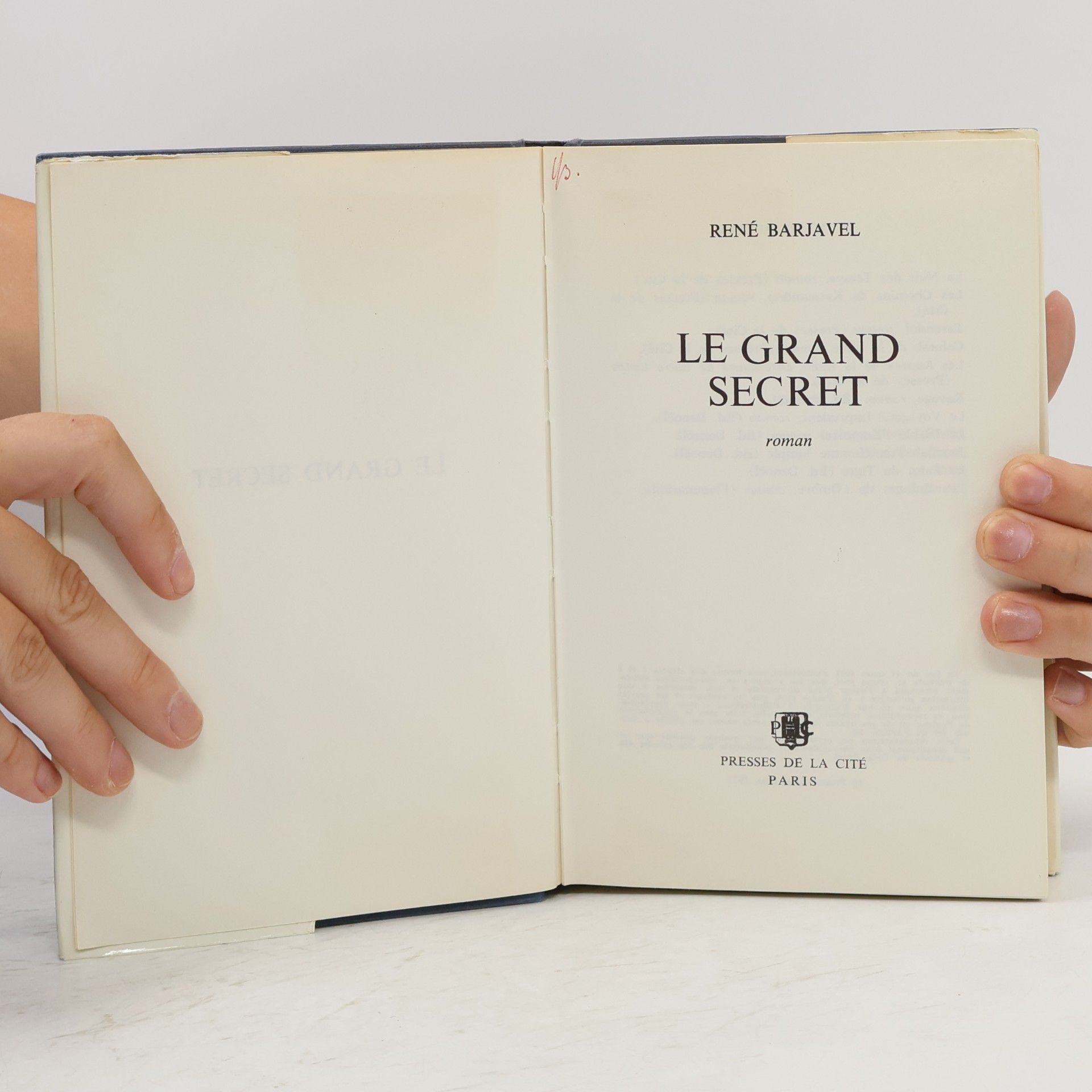 René Barjavel Le grand secret