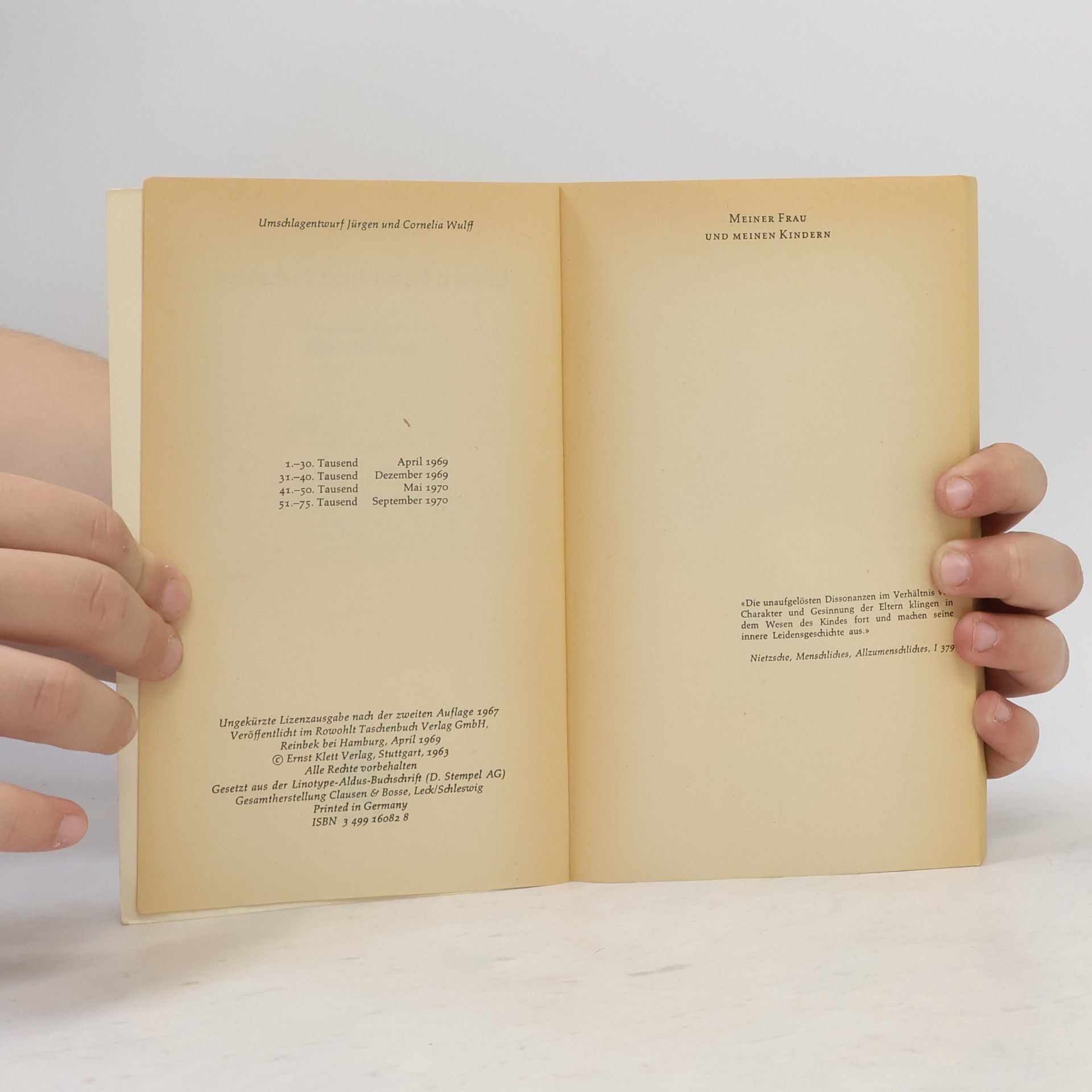 Horst Eberhard Richter Eltern, Kind und Neurose