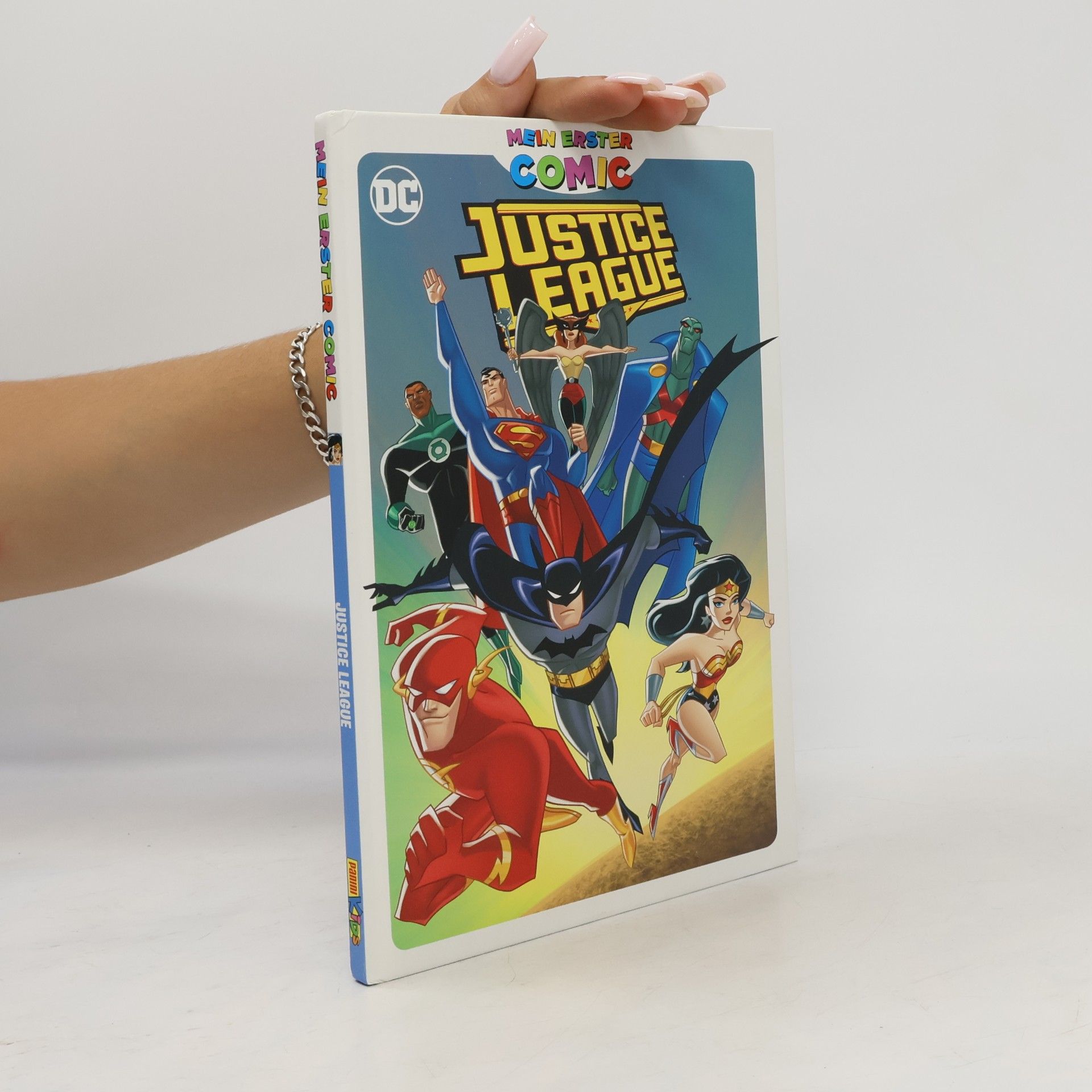 Min S. Ku Mein erster Comic: Justice League