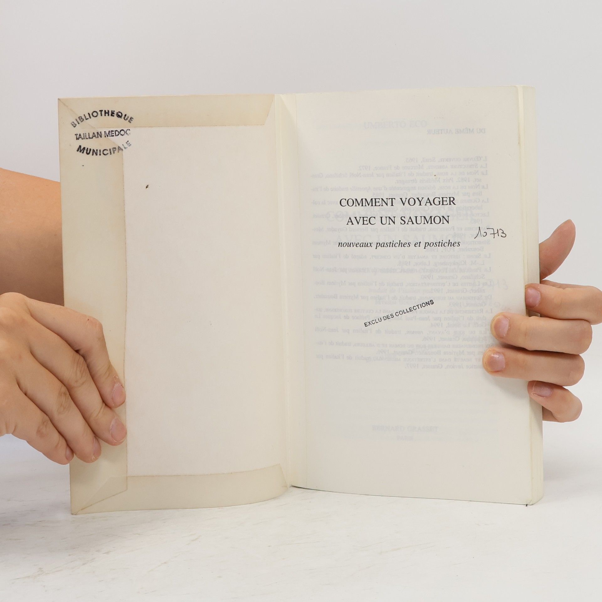 Umberto Eco Comment voyager avec un saumon