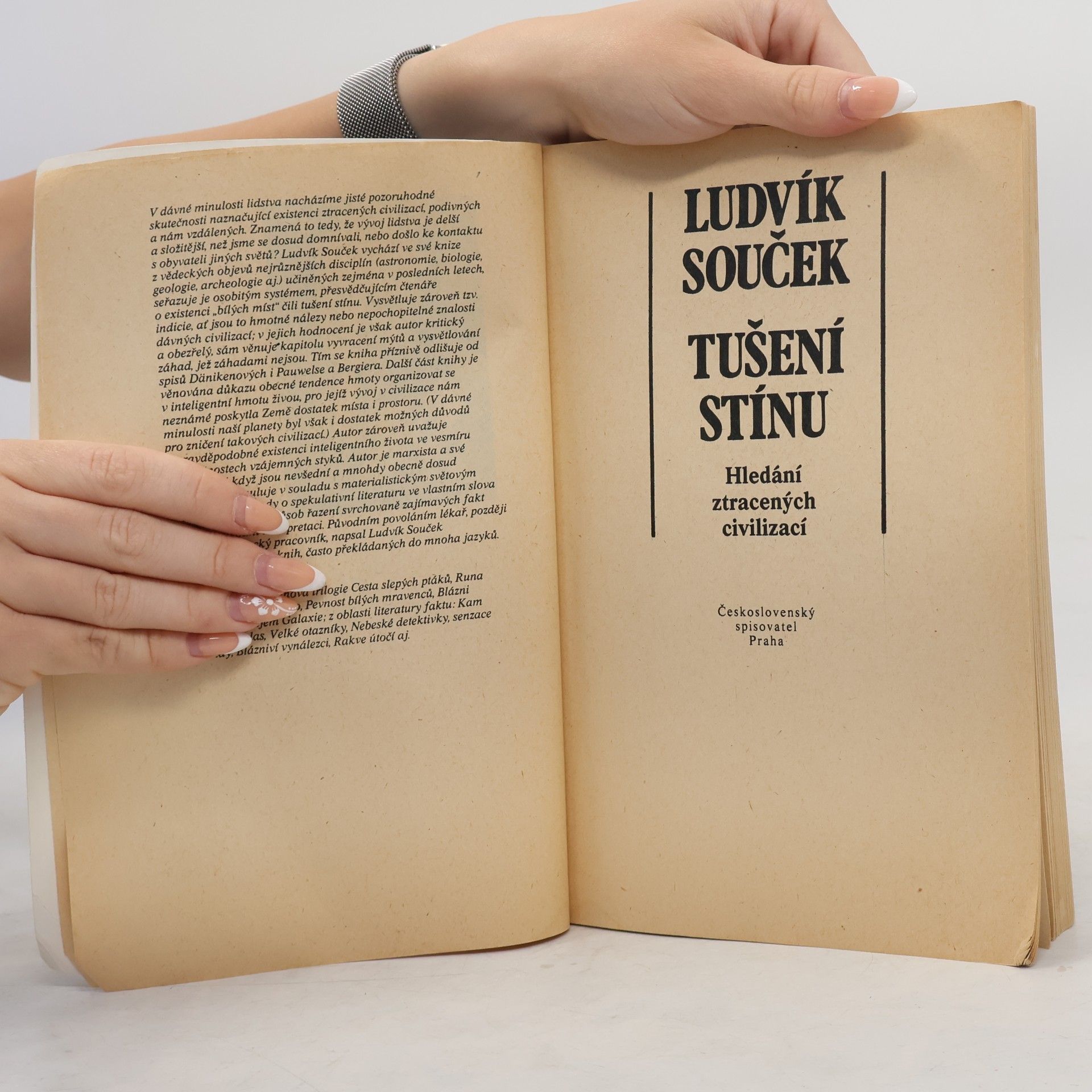 Ludvík Souček Tušení stínu