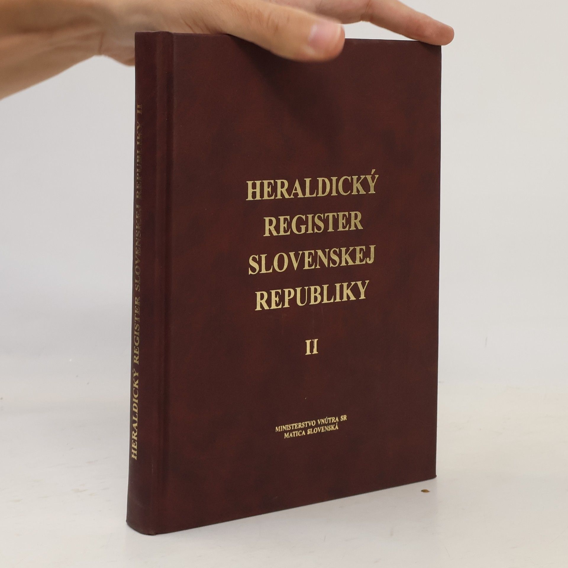 Heraldický register Slovenskej republiky II