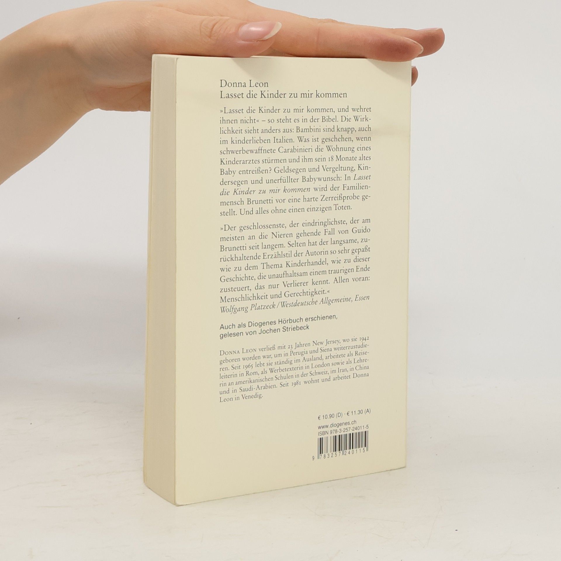 Donna Leon Lasset die Kinder zu mir kommen