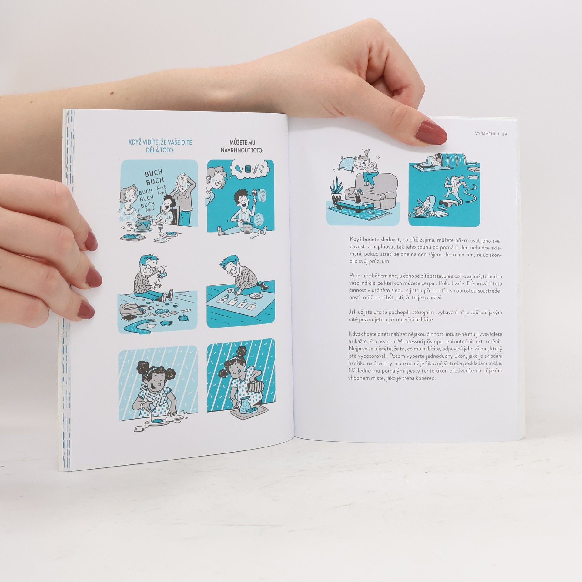 Nathalie Petit Montessori doma : 3 - 6 let: Od myšlenek k činům