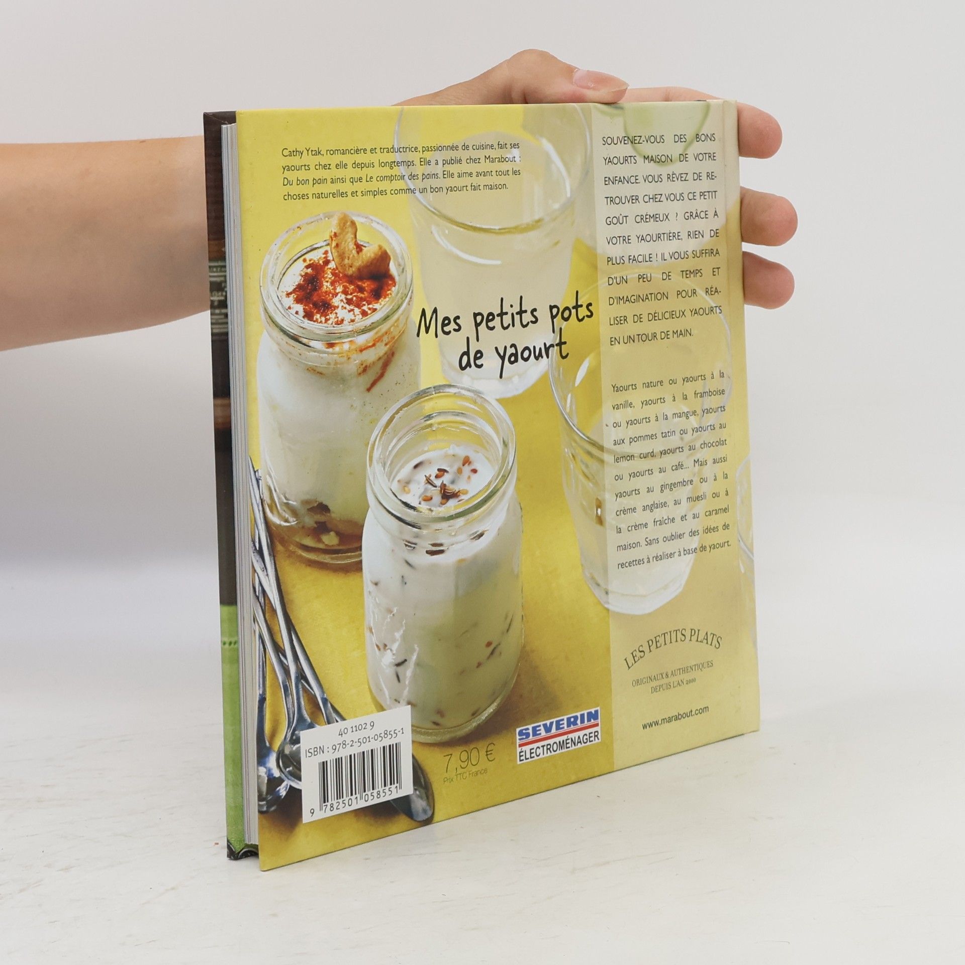 Cathy Ytak Les Petits Plats: Mes petits pots de yaourt