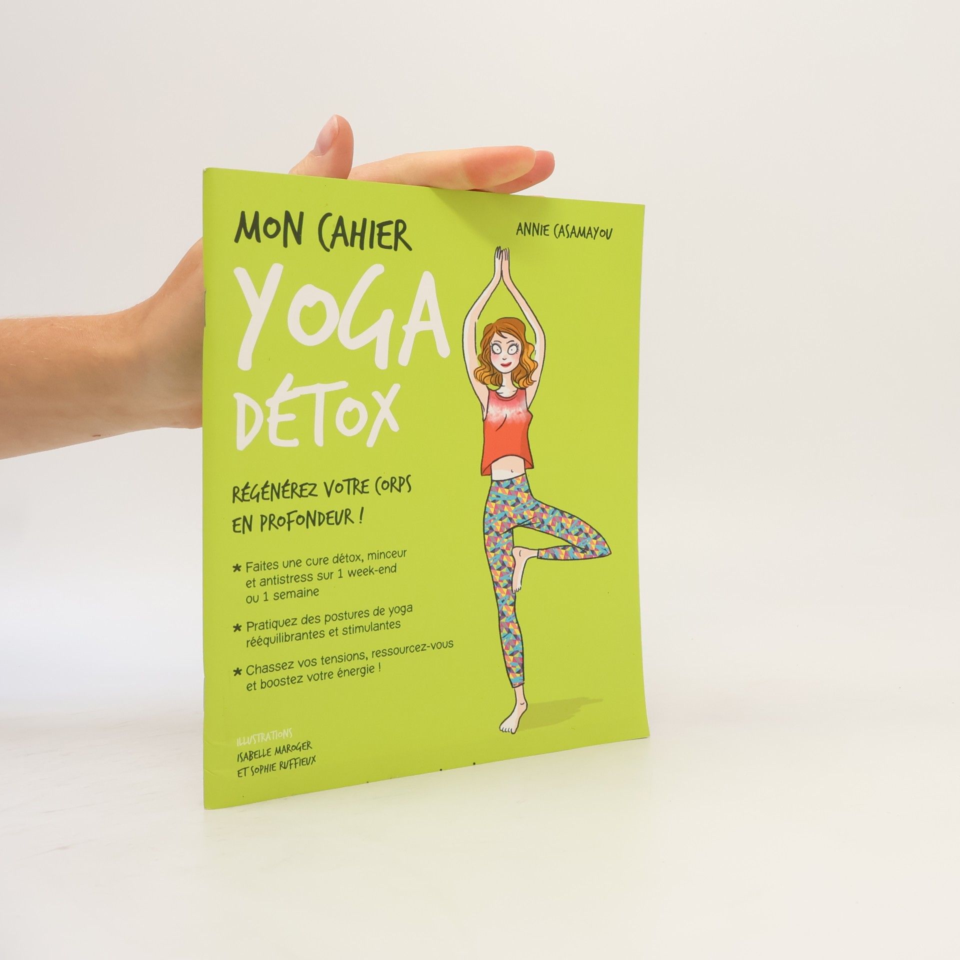 Annie Casamayou Mon Cahier Yoga Détox