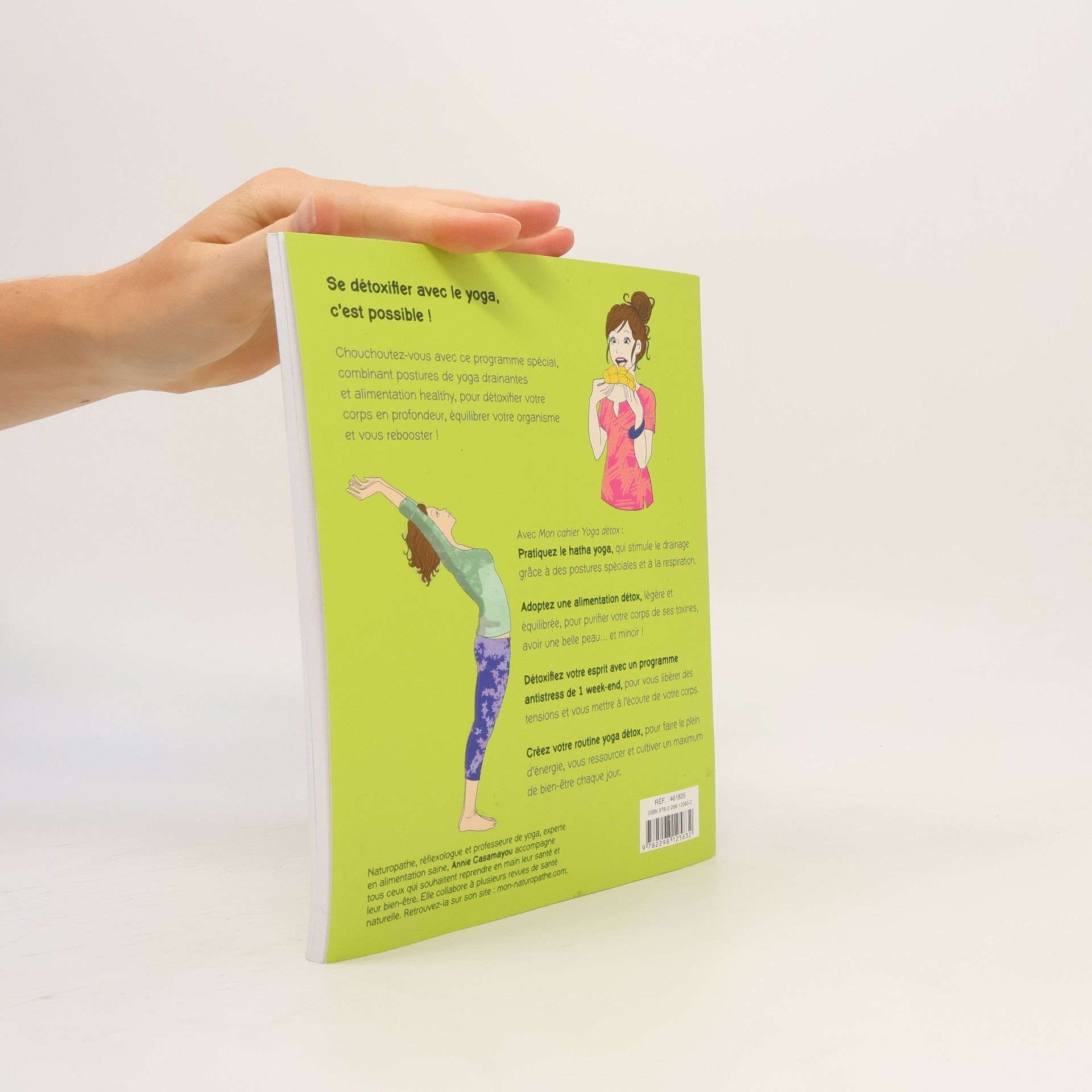 Annie Casamayou Mon Cahier Yoga Détox