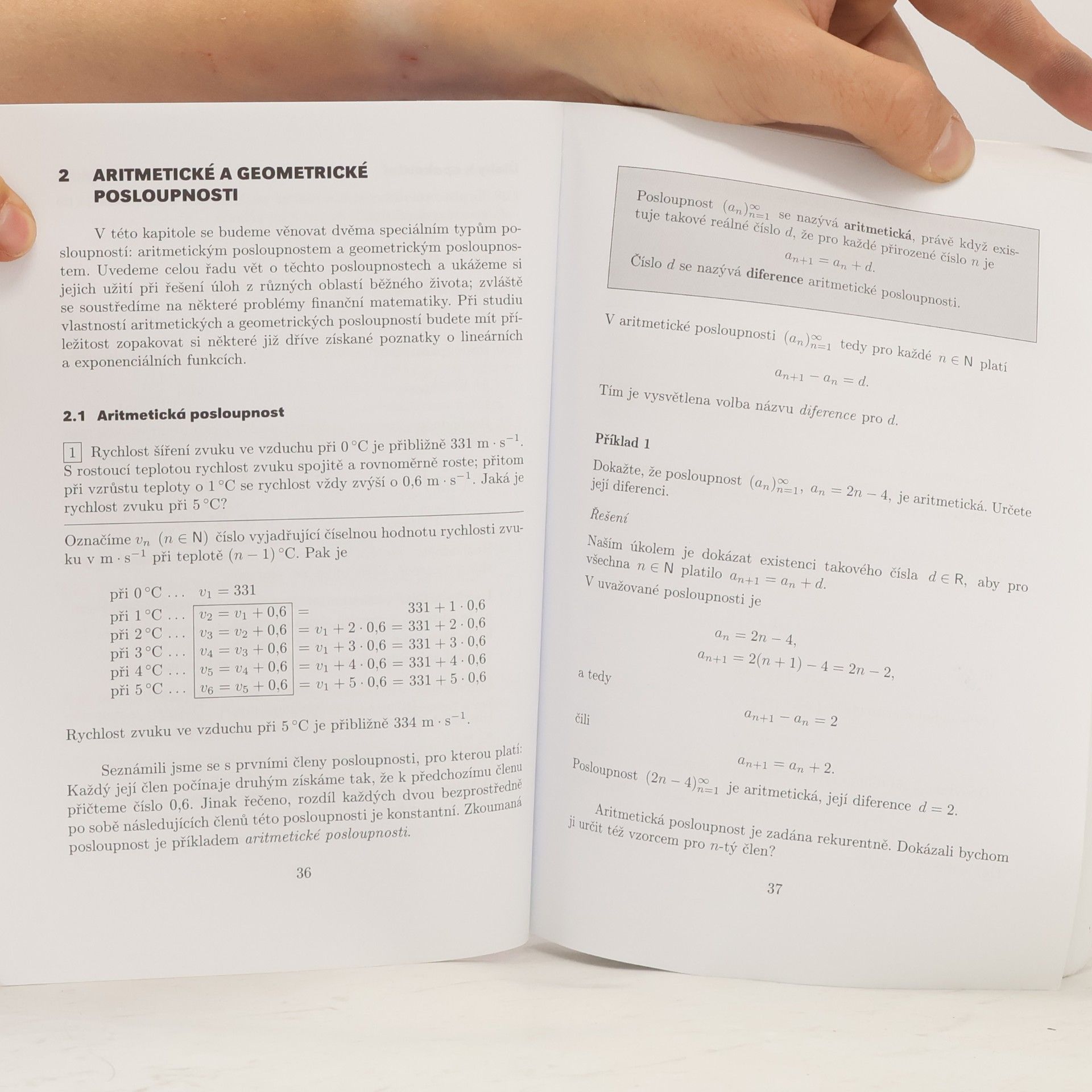 Oldřich Odvárko Matematika pro gymnázia. Posloupnosti a řady