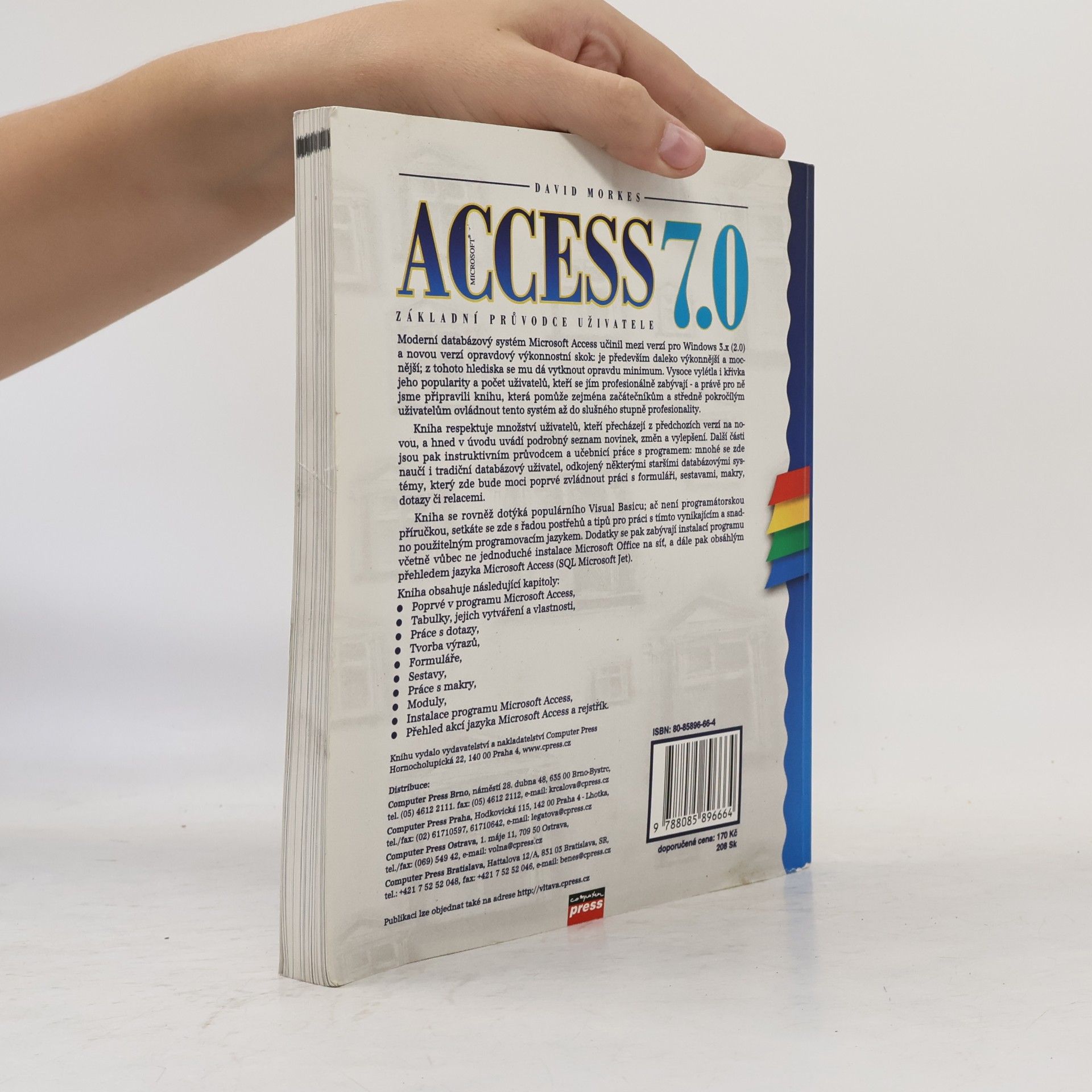 David Morkes Microsoft Access 7.0 : základní průvodce uživatele