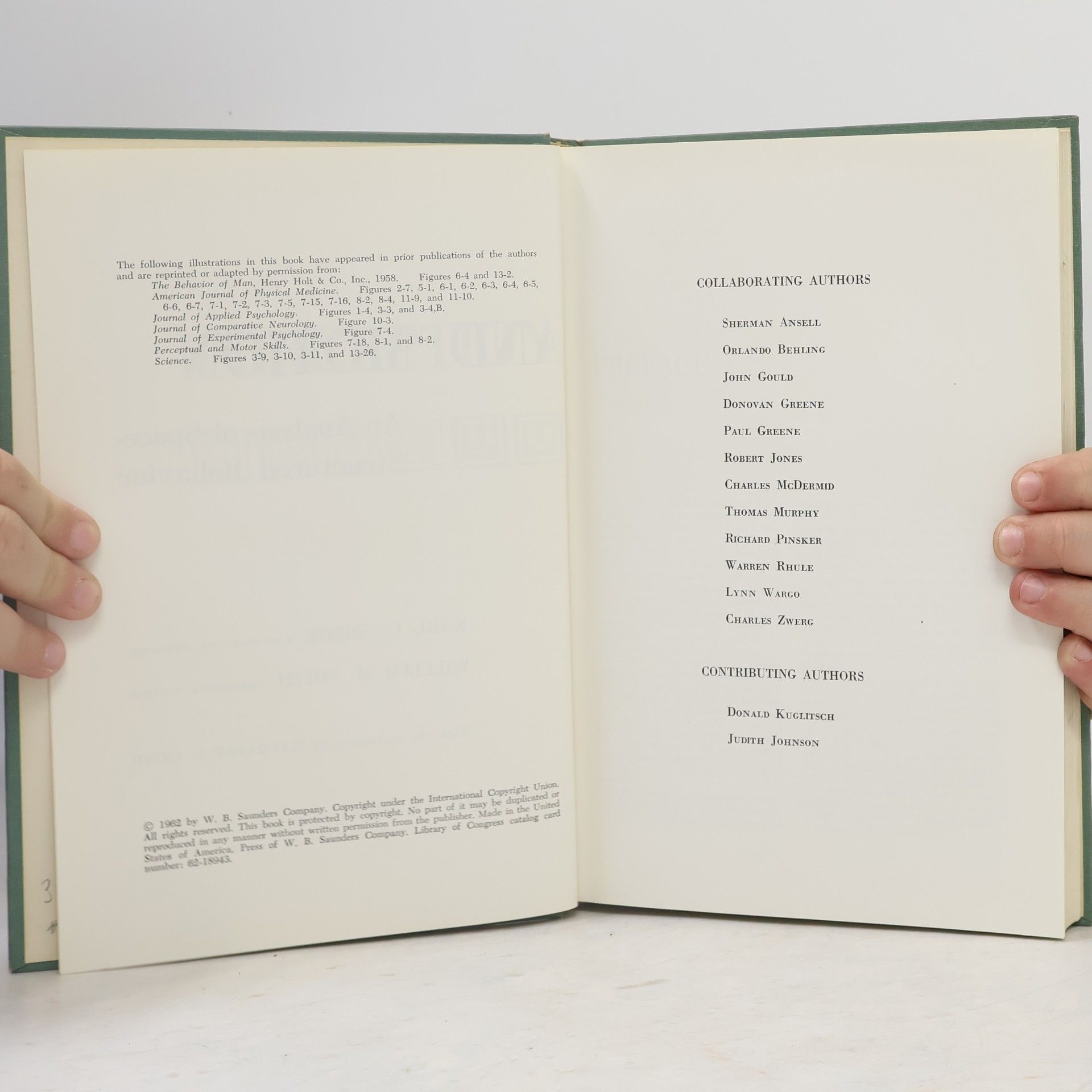 Karl Ulrich Smith Perception and Motion