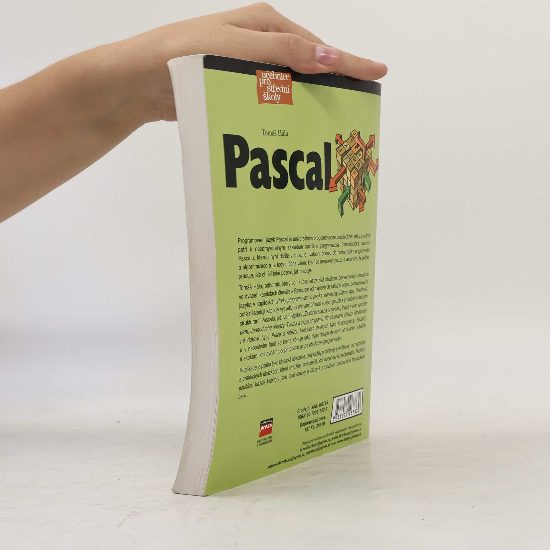 Tomáš Hála Pascal. Učebnice pro střední školy