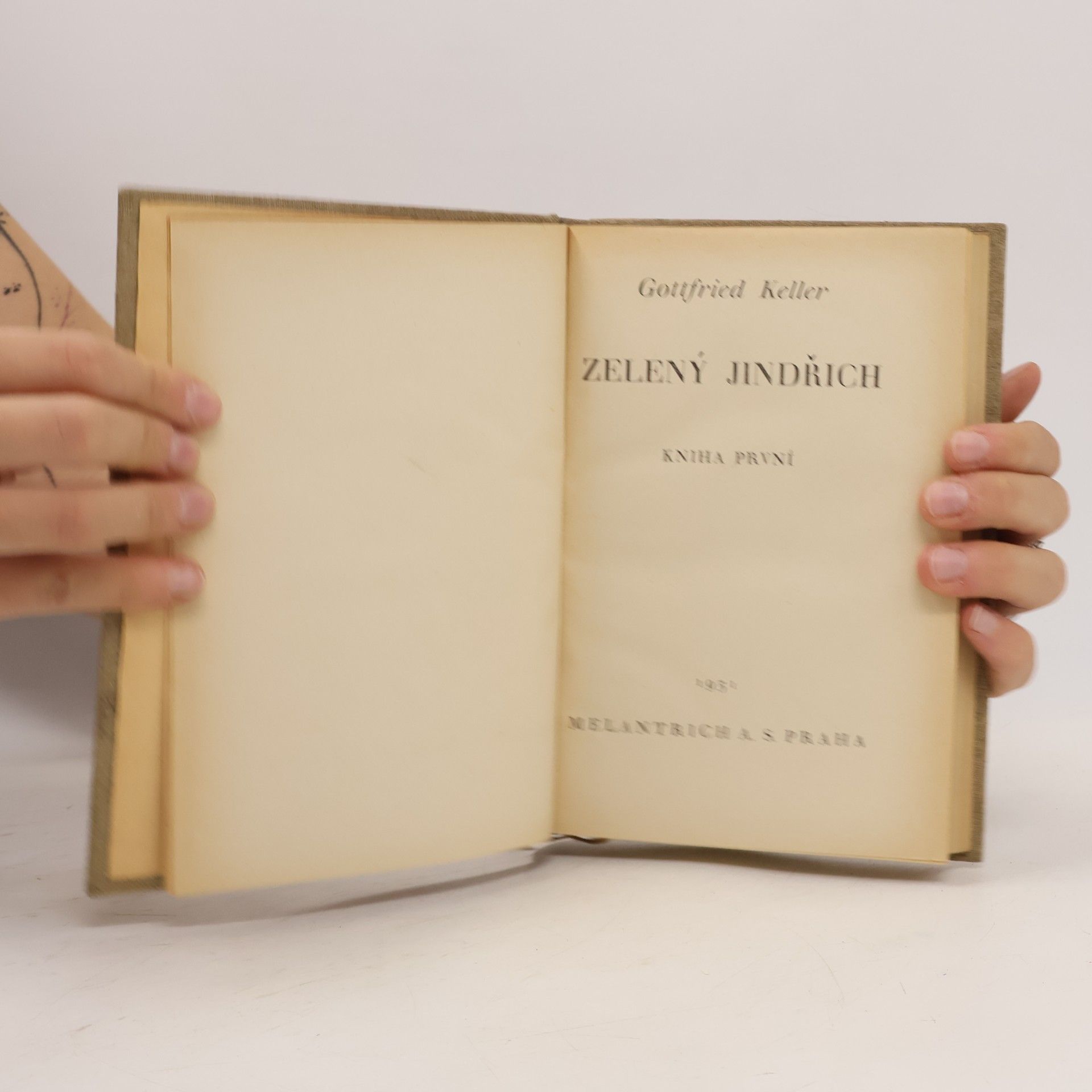 Gottfried Keller Zelený Jindřich I.