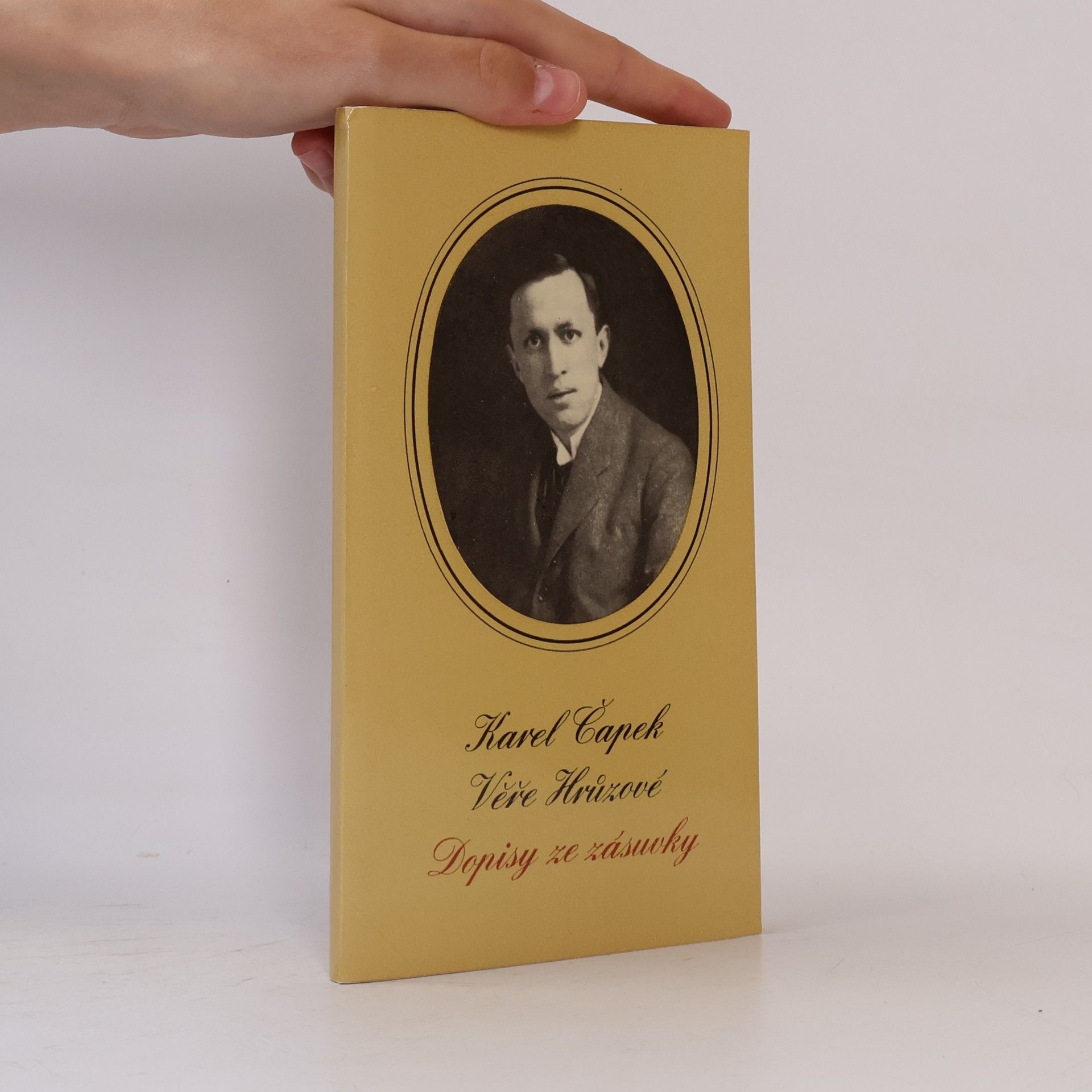 Jiří Opelík Karel Čapek Věře Hrůzové. Dopisy ze zásuvky