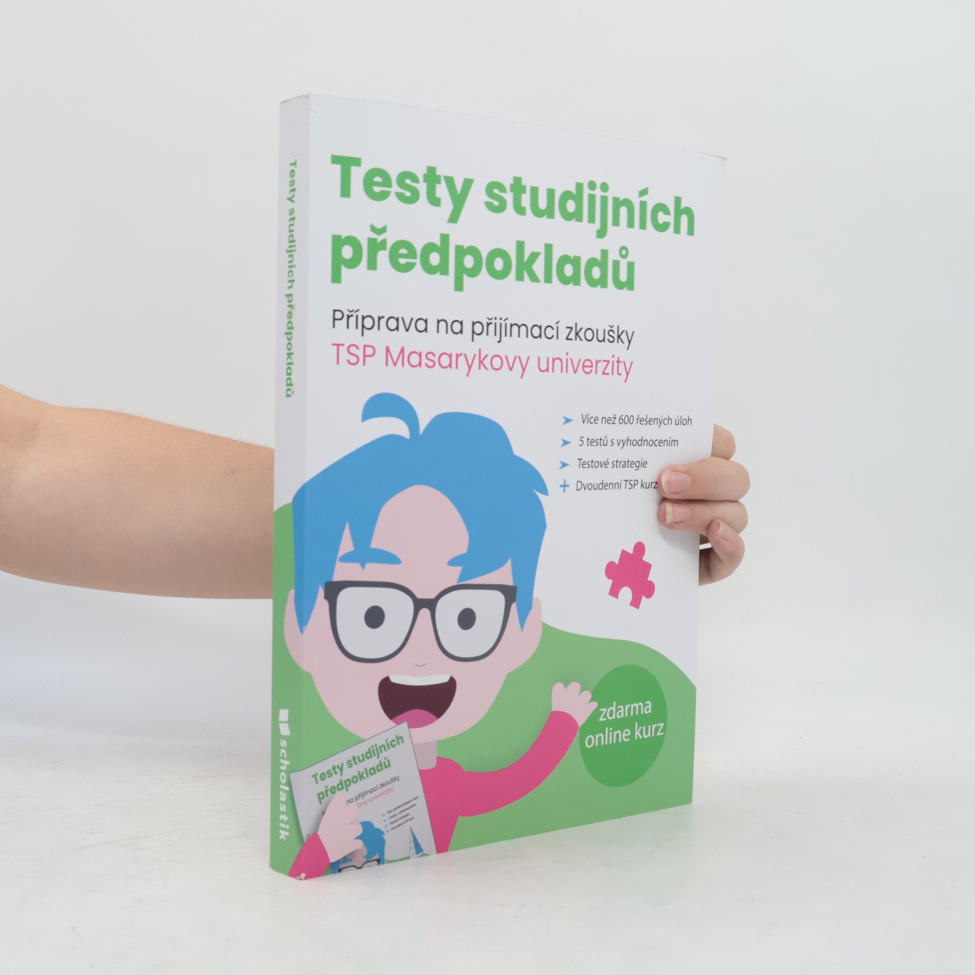 Testy studijních předpokladů : příprava na přijímací zkoušky TSP Masarykovy univerzity