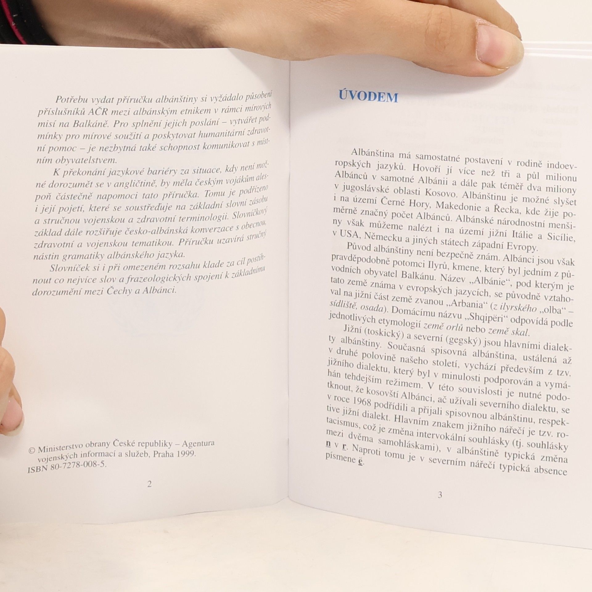 Kolektiv autorů Příručka albánštiny