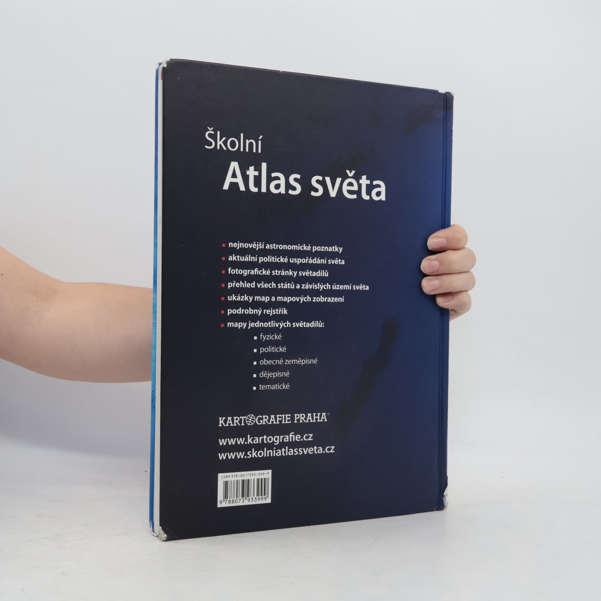 Collectif d'auteurs Školní atlas světa