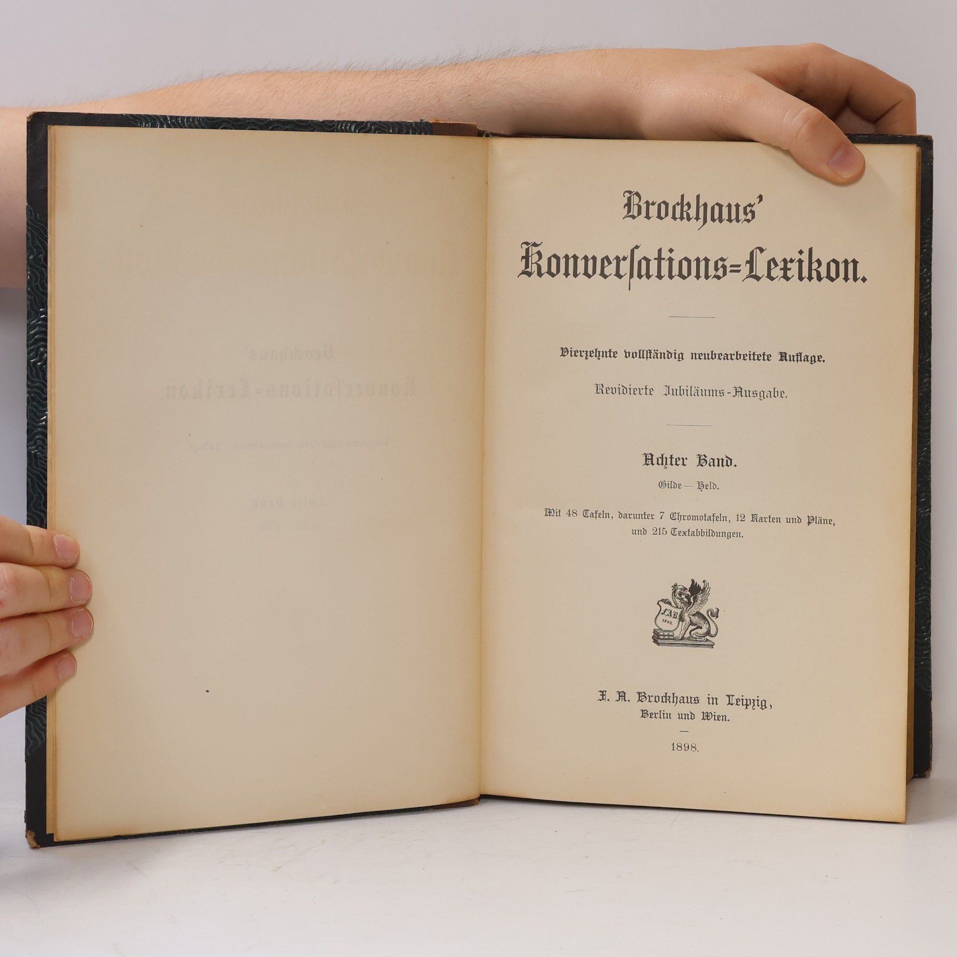 Autorenkollektiv Brockhaus' Konversations-Lexikon. Achter Band