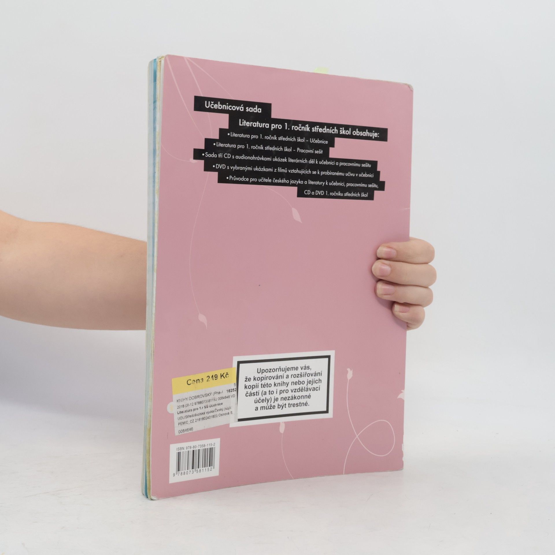 Renata Bláhová Literatura pro 1. ročník středních škol