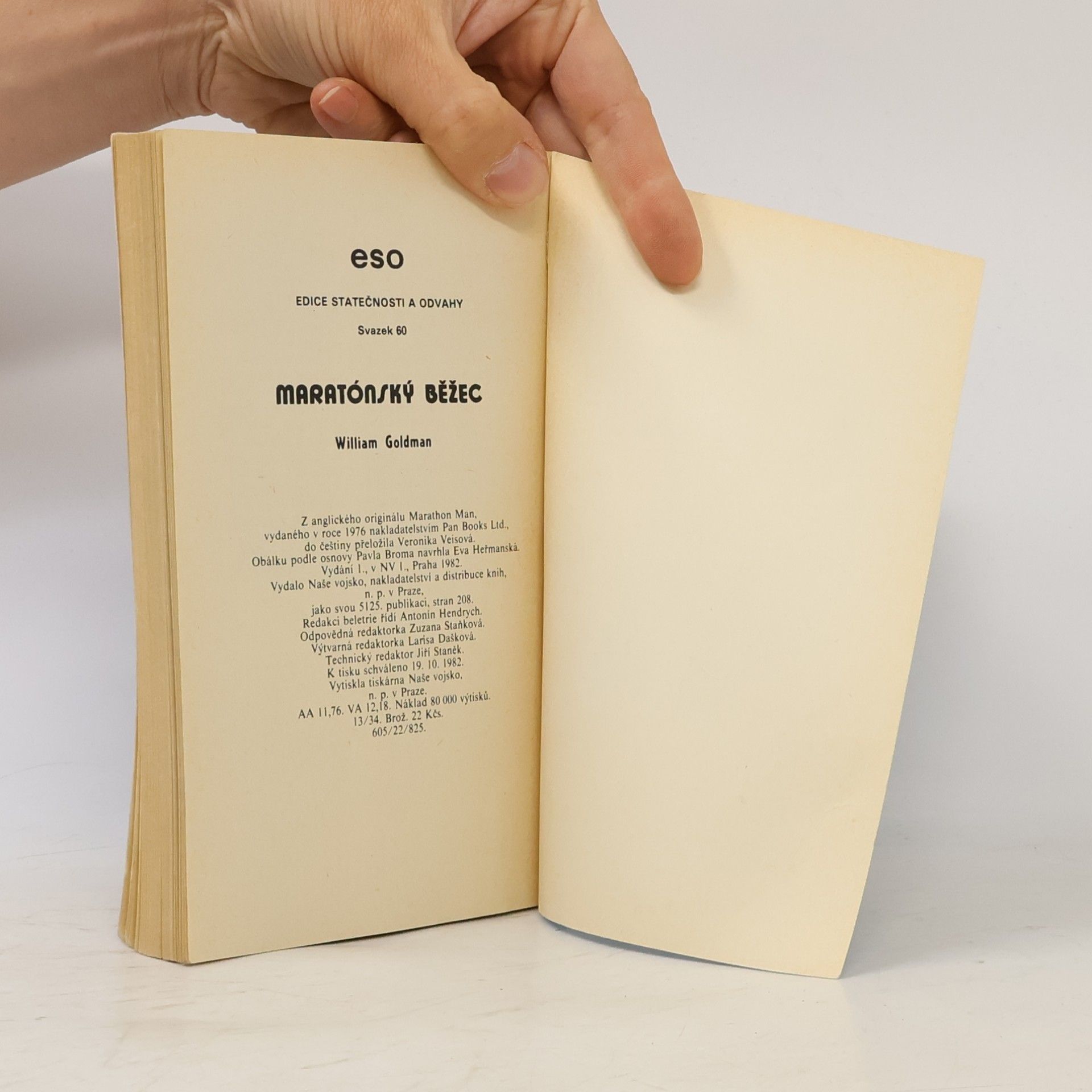 William Goldman Maratónský běžec