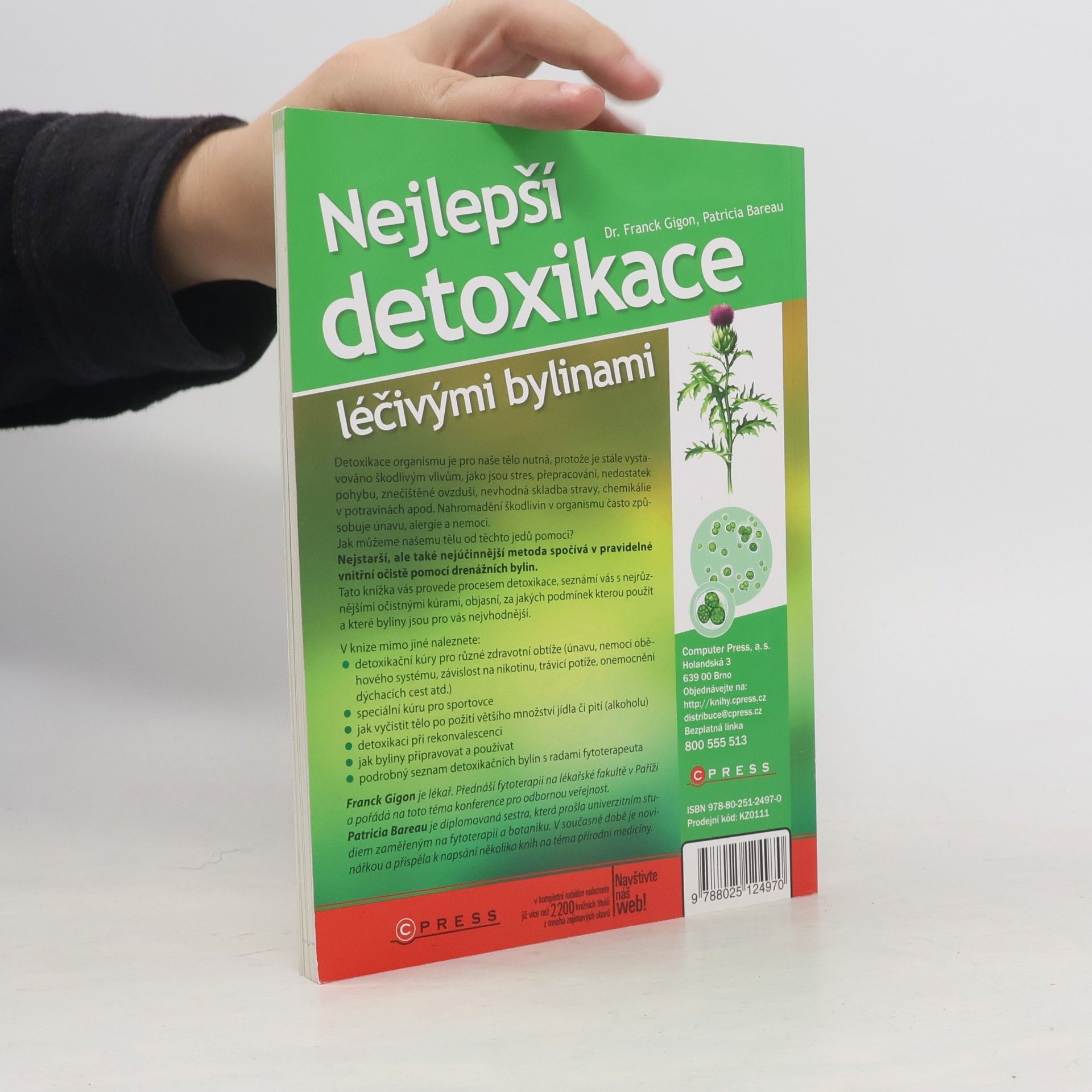 Franck Gigon Nejlepší detoxikace léčivými bylinami