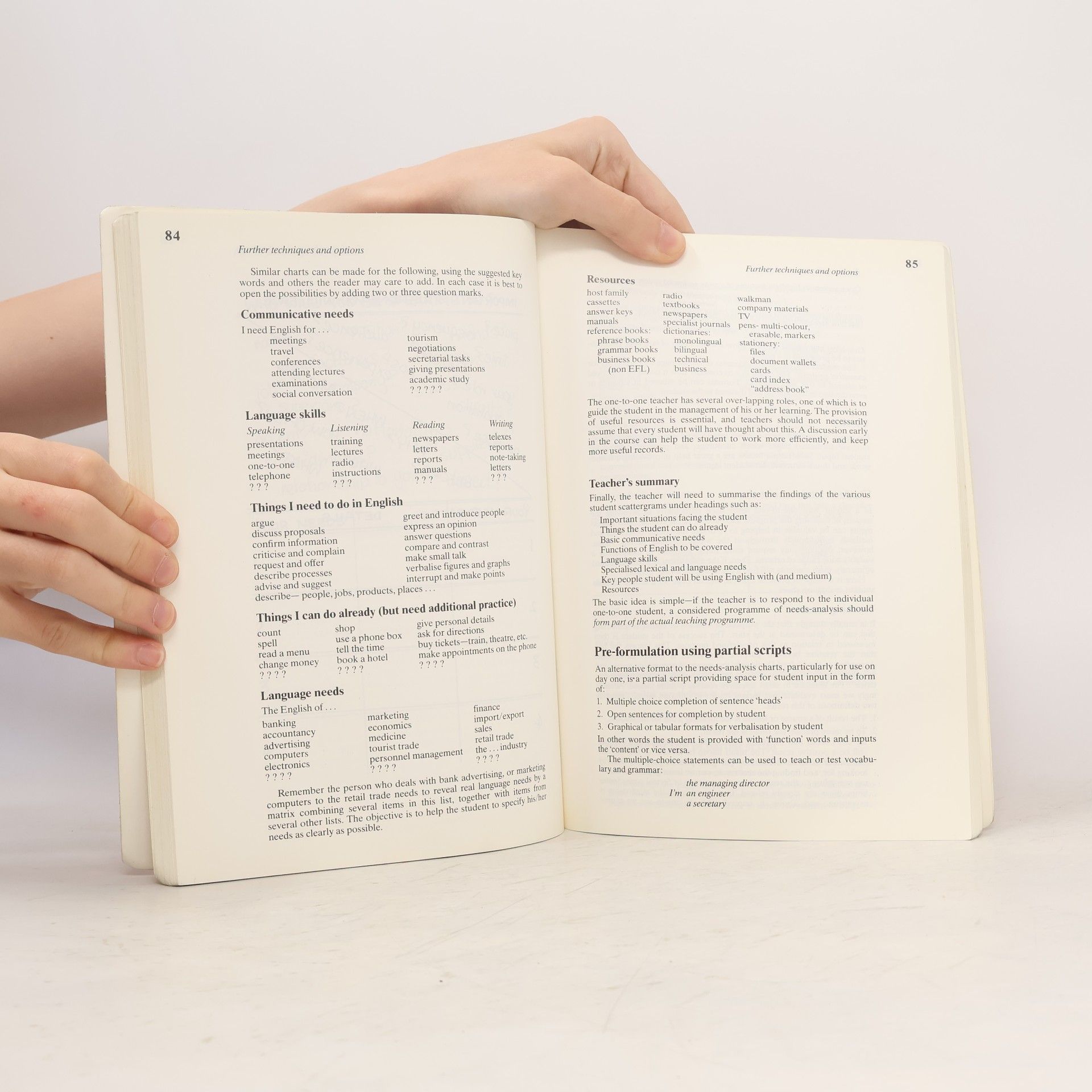 Peter Wilberg One to one. A teachers' handbook